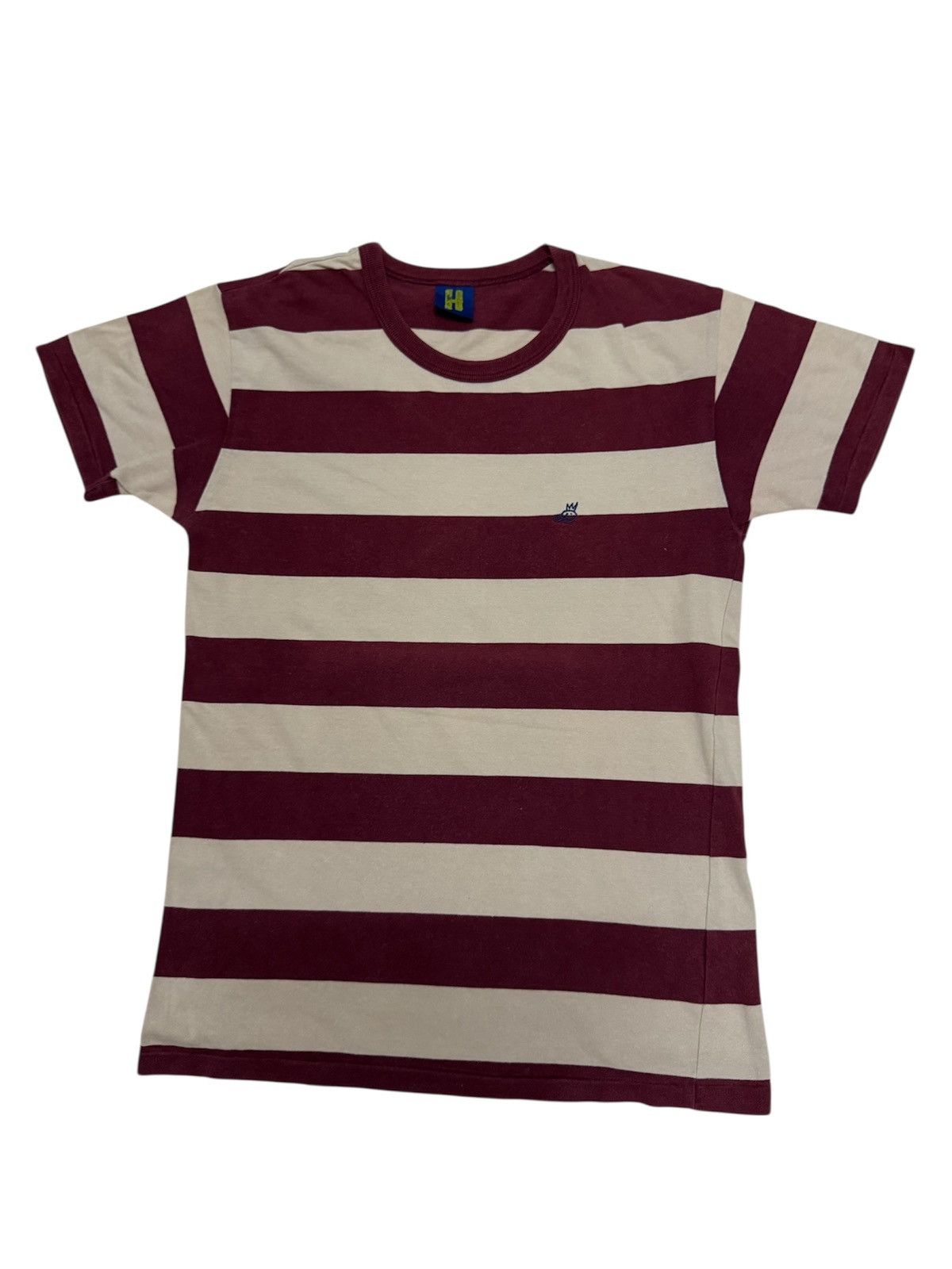 Hysteric Glamour Vintage Hysteric Glamour Striped Tshirt Size US S / EU 44-46 / 1 - 2 Thumbnail