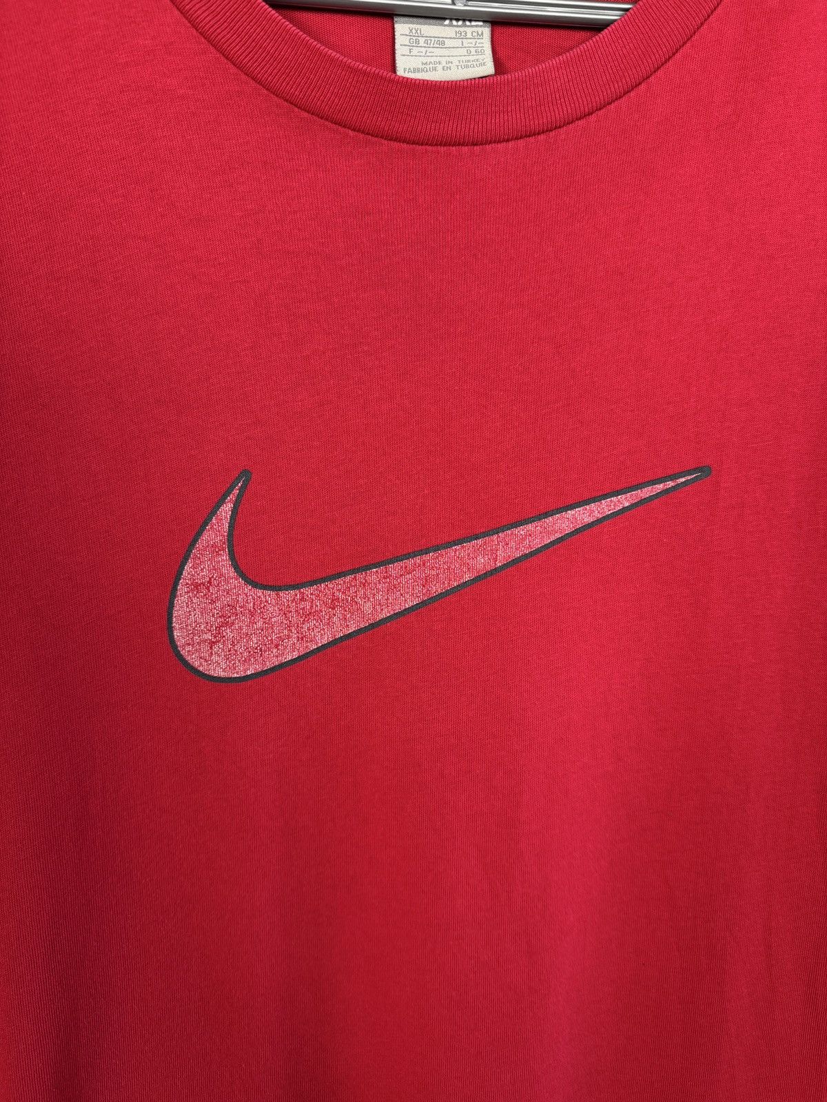 Nike Nike Vintage 90s T-Shirt Big Logo Swoosh Streetwear Size XXL Size US XXL / EU 58 / 5 - 6 Thumbnail