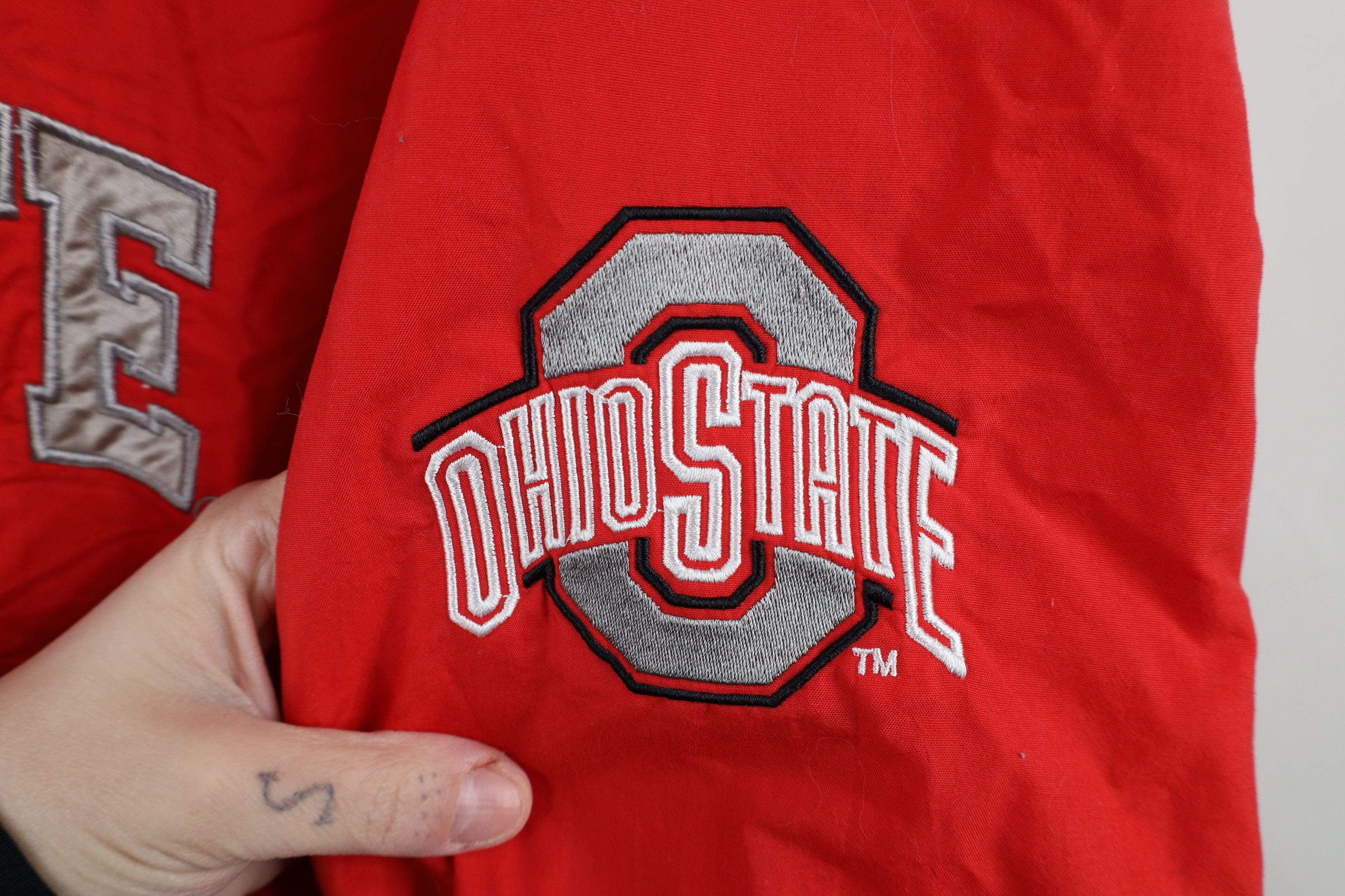 Vintage Vintage 90s Ohio State University Windbreaker Jacket Size US XL / EU 56 / 4 - 4 Thumbnail