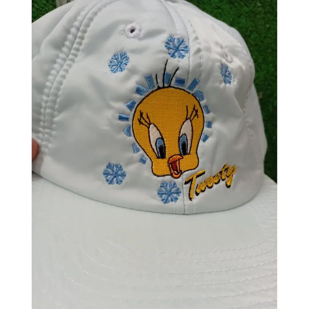 Other Vintage 1998 Tweety Snowflake Cap (Looney Tunes) Size ONE SIZE - 2 Thumbnail