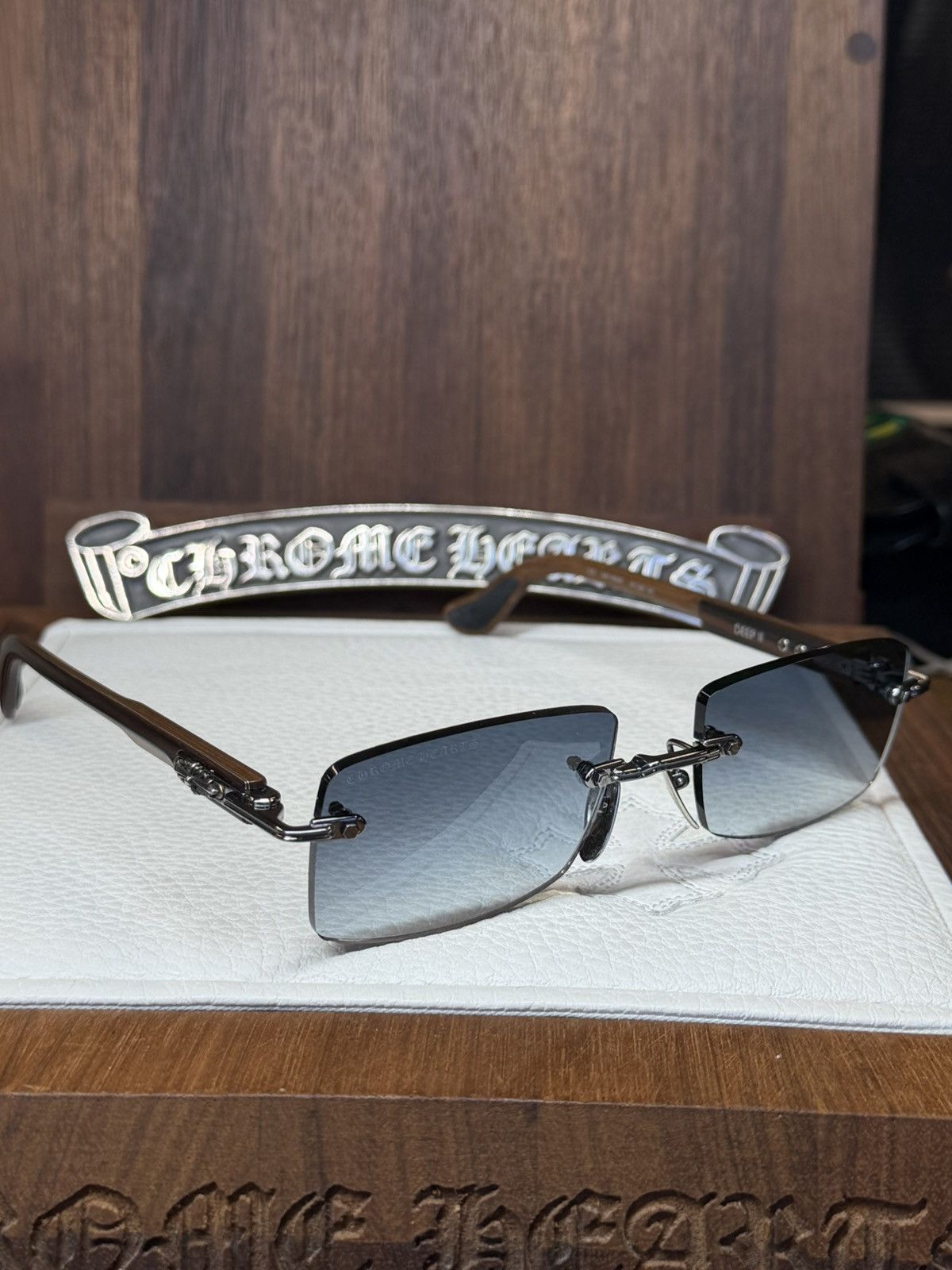 Chrome Hearts MILK MASK II Chrome Hearts Sunglasses | Grailed