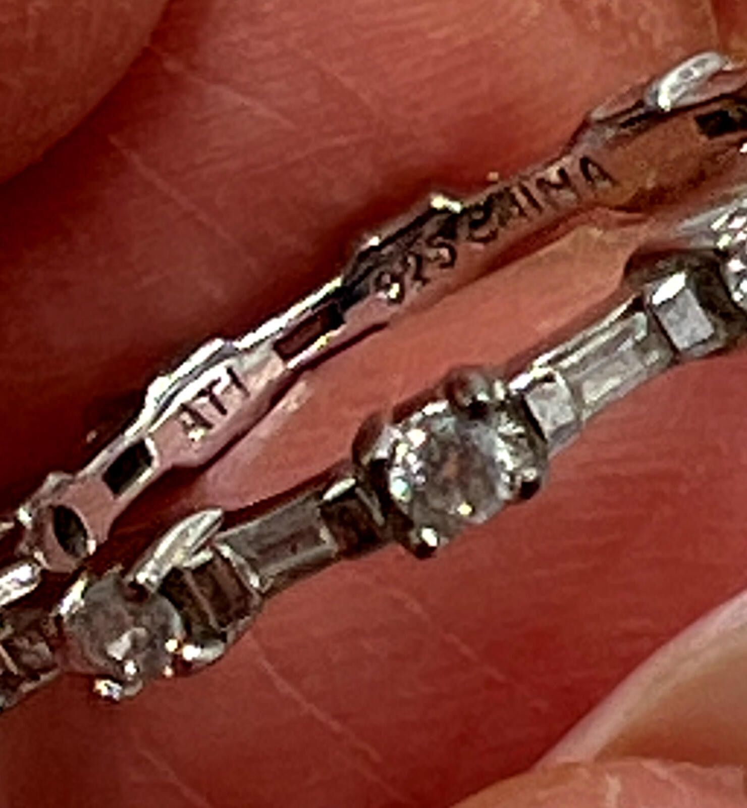 Other Prong Set Cubic Zirconia Infinity Ring in Sterling Silver Size ONE SIZE - 3 Thumbnail