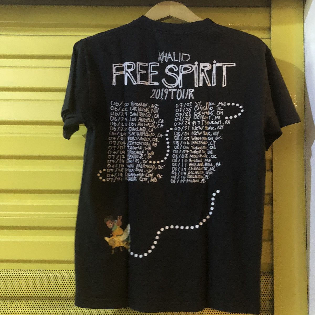Rap Tees 2019 Khalid Free Spirit Tour Tee Size US M / EU 48-50 / 2 - 3 Thumbnail