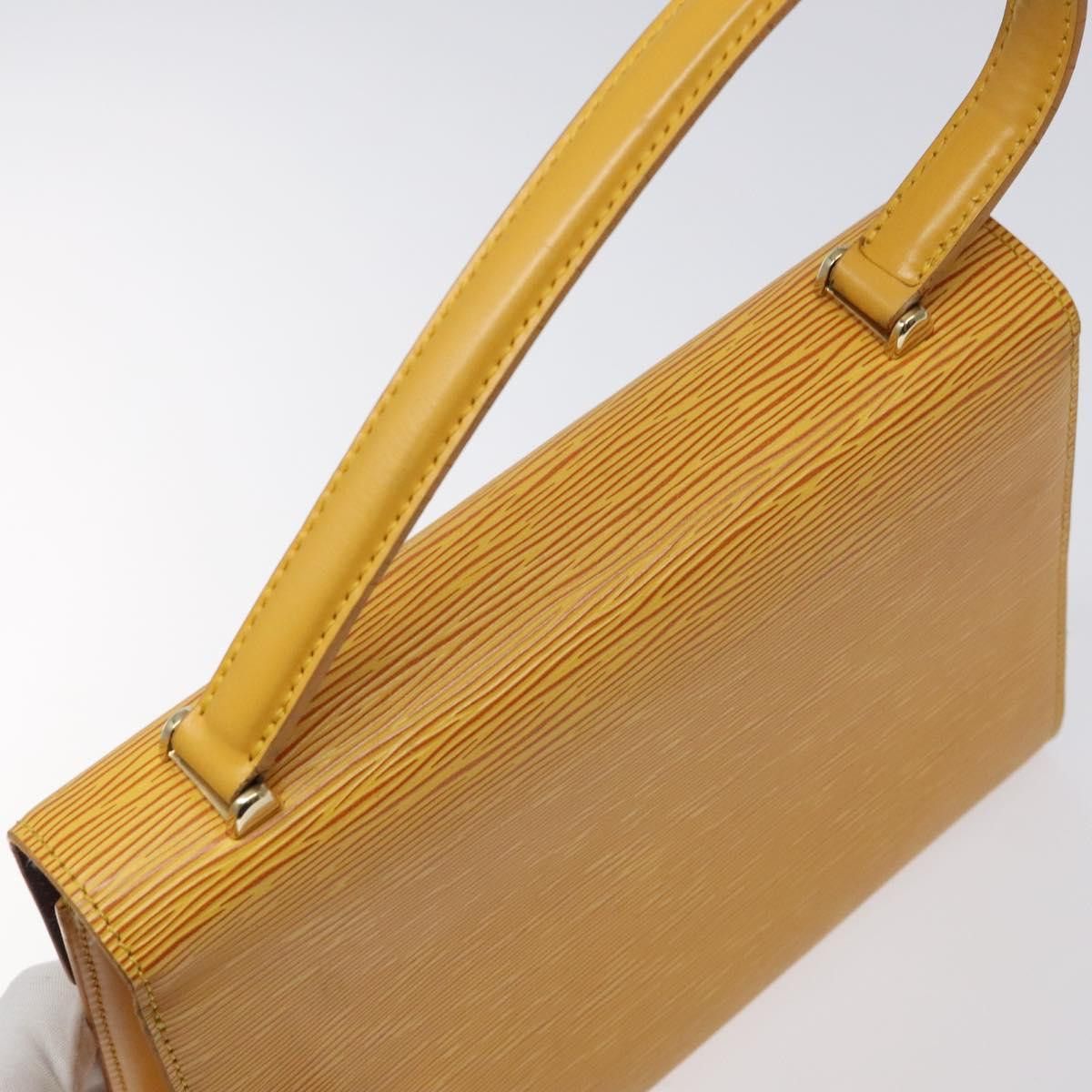 Louis Vuitton LOUIS VUITTON Epi Malesherbes Hand Bag Tassili Yellow Jonne Size ONE SIZE - 6 Thumbnail