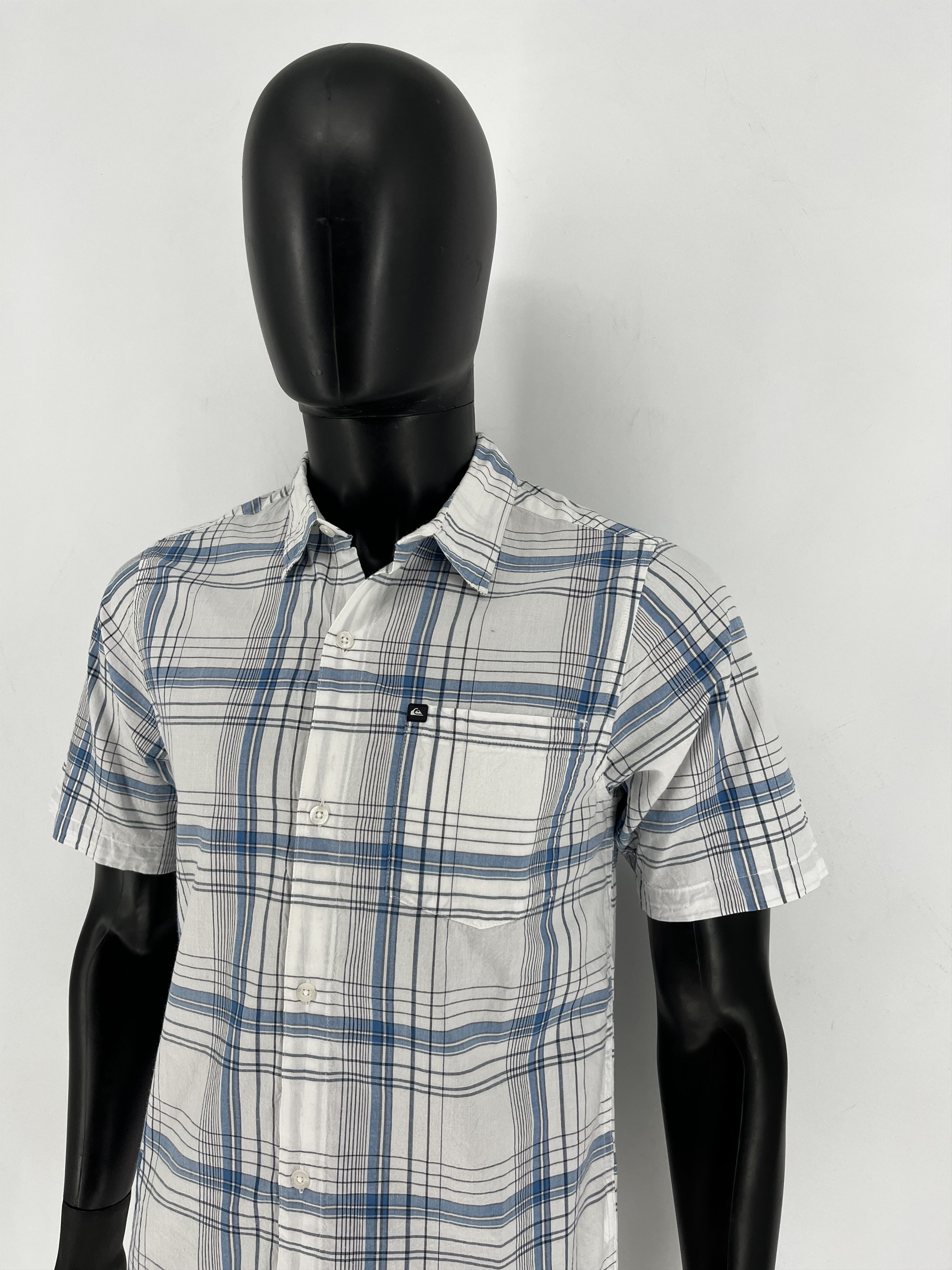 Other Vintage Crazy Quiksilver Hawaiian Paid Shirt Buttons 90s Size US S / EU 44-46 / 1 - 4 Thumbnail