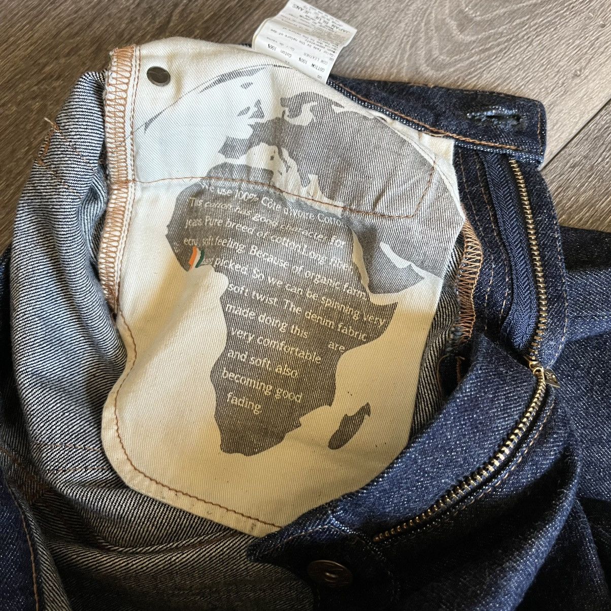 Japan Blue Japan Blue Cote d’Ivoire Selvedge Raw Denim Jeans 26x28 Wash Size US 26 / EU 42 - 11 Thumbnail