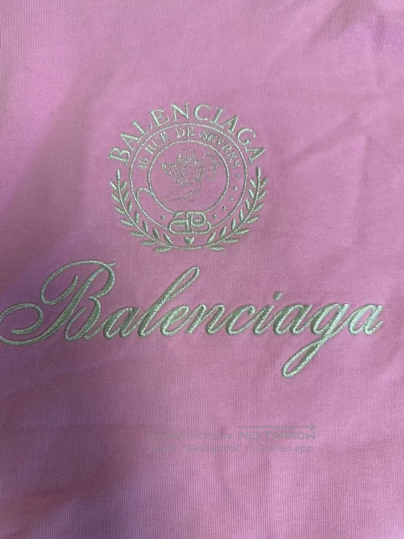 Balenciaga Balenciaga Geometric pattern hooded loose long-sleeve swea Size US M / EU 48-50 / 2 - 3 Thumbnail