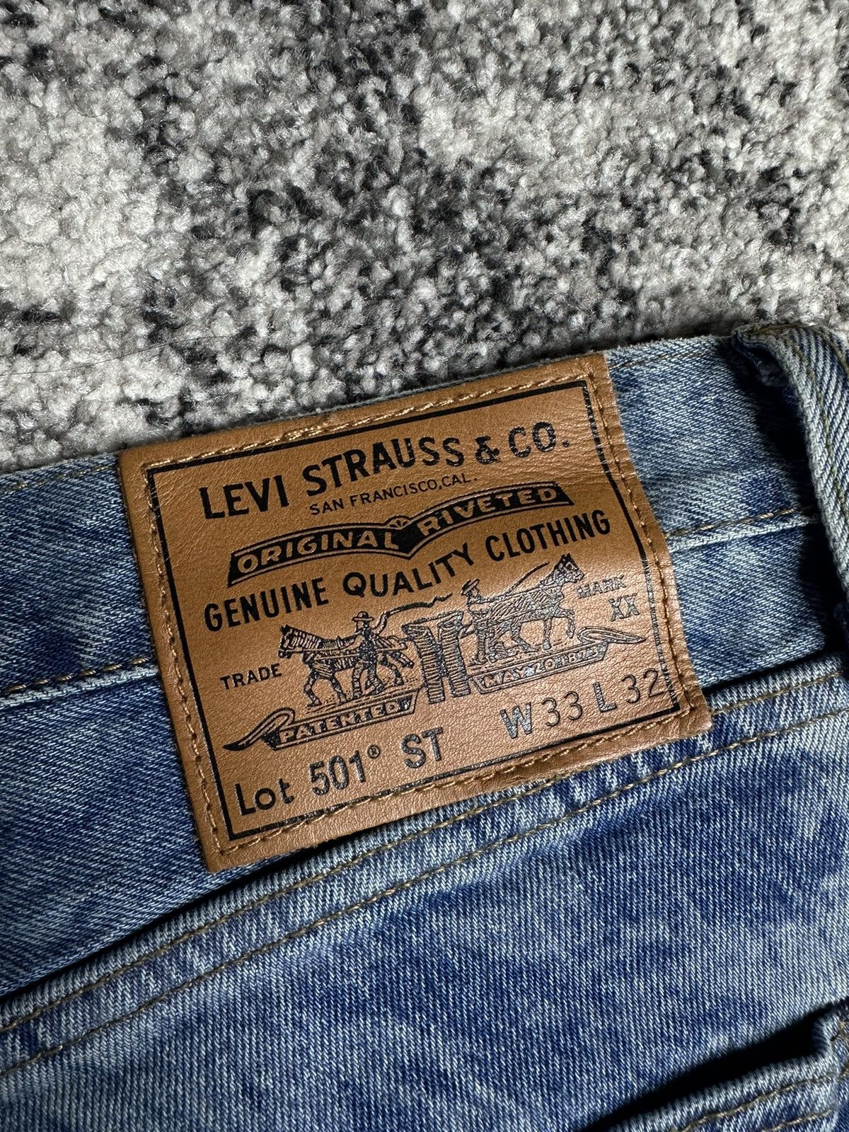 Levi's Levis 501 Justin Timberlake Fresh Leaves Premium Exclusive Size US 32 / EU 48 - 4 Thumbnail