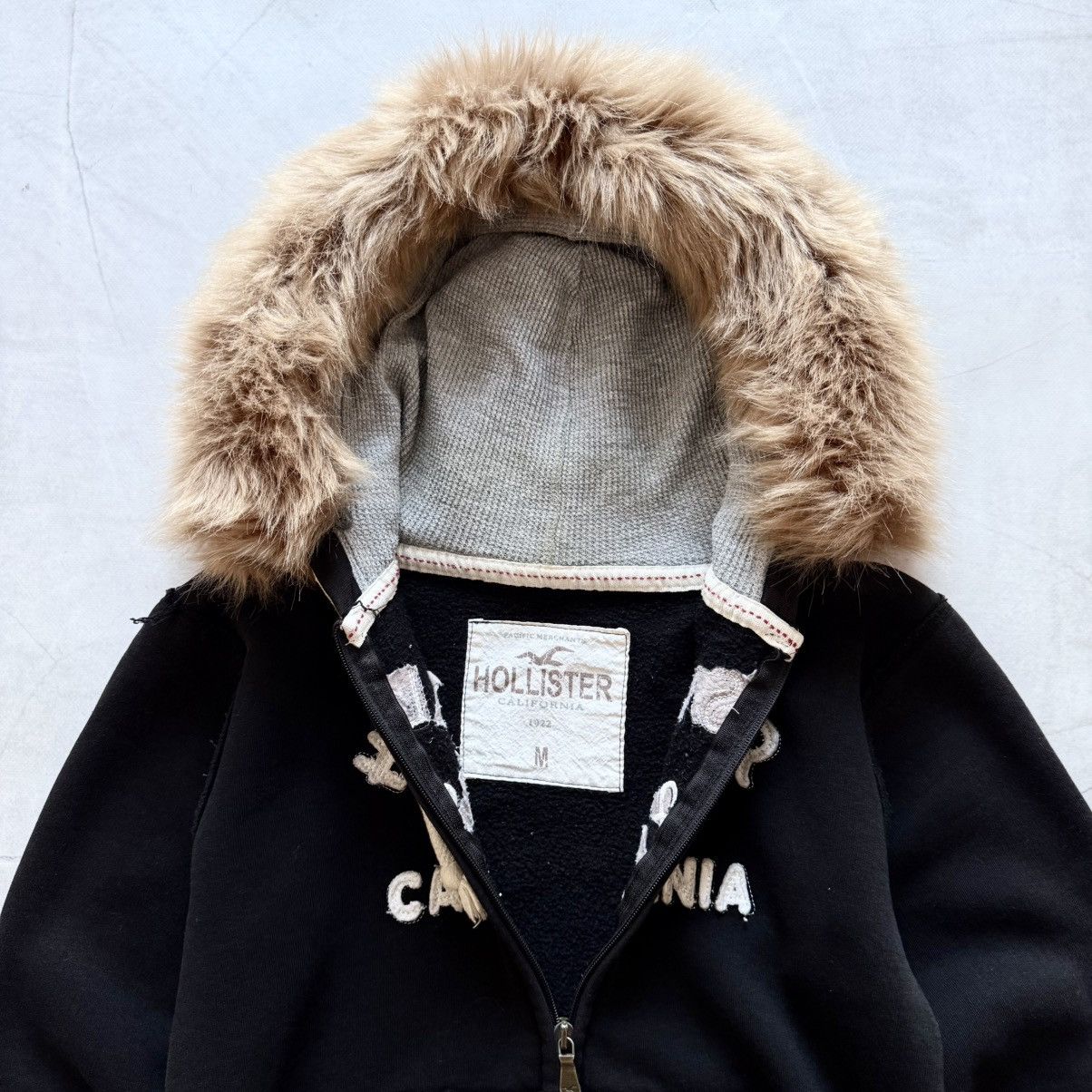 Hysteric Glamour × Undercover Hollister If Six Was Nine LGB Vibe Fur Zip Hoodie Jacket Size M / US 6-8 / IT 42-44 - 5 Thumbnail