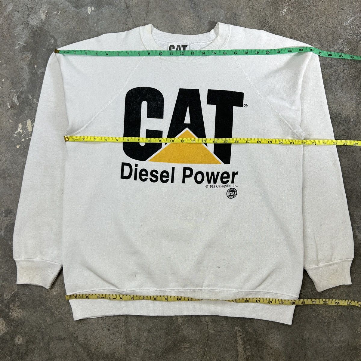 Vintage 1990s Caterpillar - Sweatshirt Size US L / EU 52-54 / 3 - 8 Thumbnail
