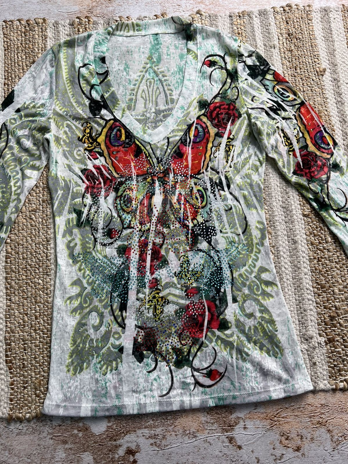 Vintage Vintage printed long sleeve Size US S / EU 44-46 / 1 - 3 Thumbnail