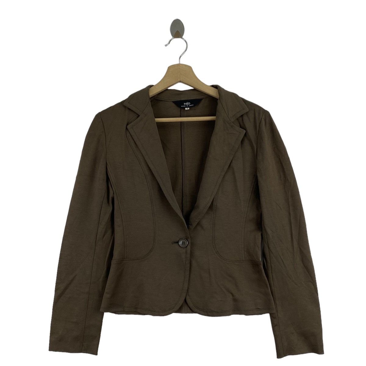 Japanese Brand × Vintage × Yohji Yamamoto Vintage INED by YOHJI YAMAMOTO Japanese Brand Brown Short Size S / US 4 / IT 40 - 1 Thumbnail