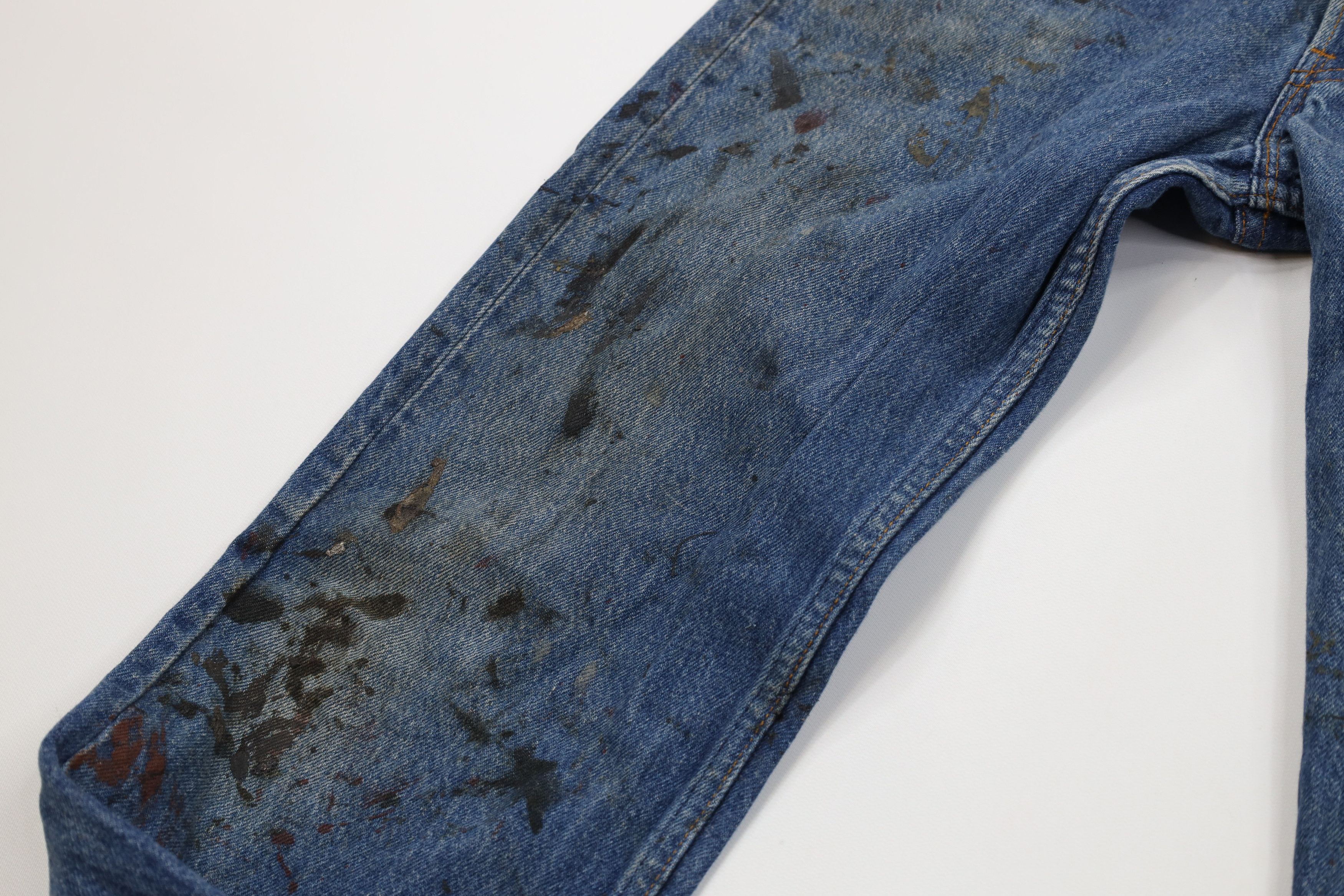 Levi's Vintage 80s Levis 501xx Button Fly Straight Leg Jeans USA Size US 29 - 8 Thumbnail