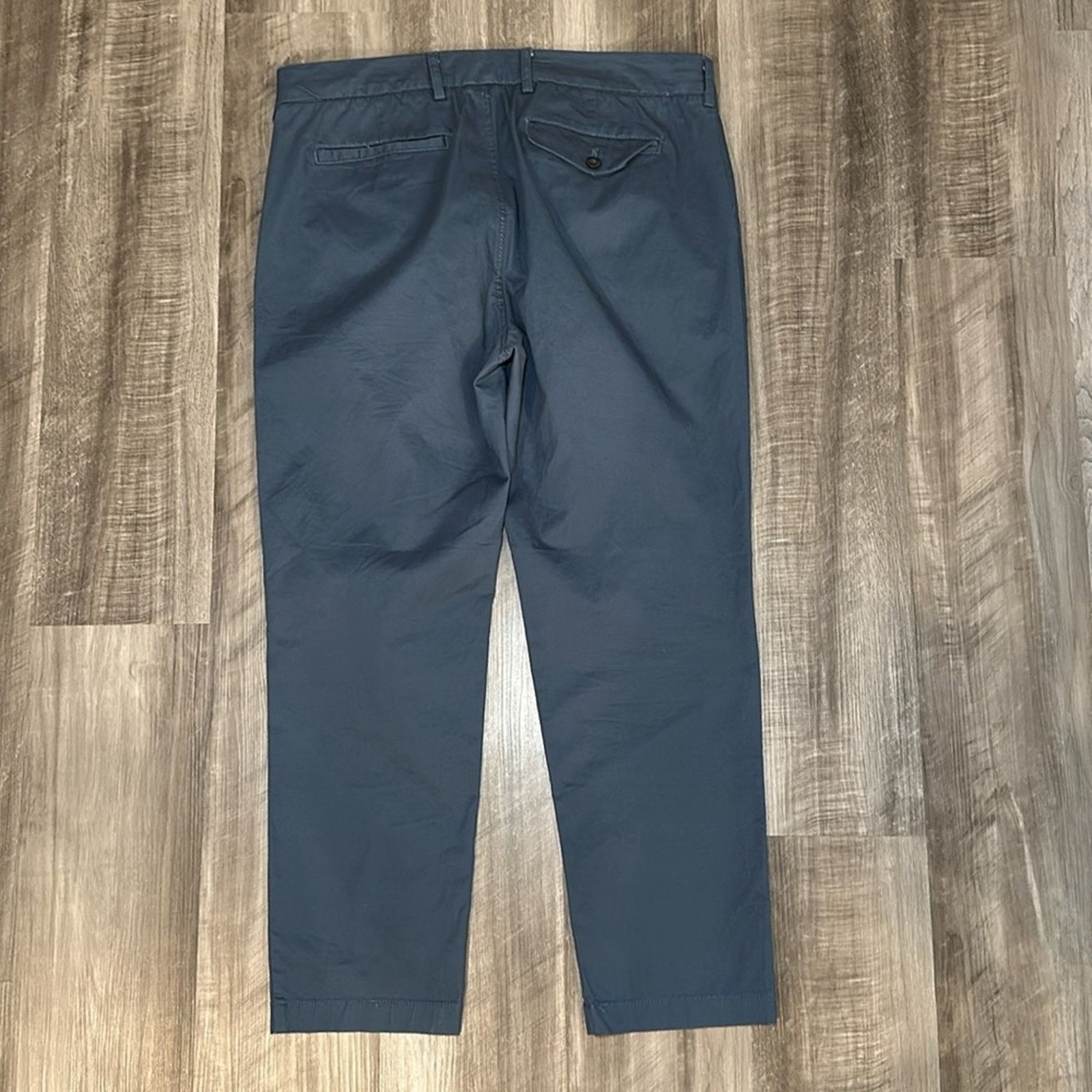 Express Express Athletic Pleated Chinos (NWOT) - 37x27 (Measures) Size US 37 - 3 Thumbnail