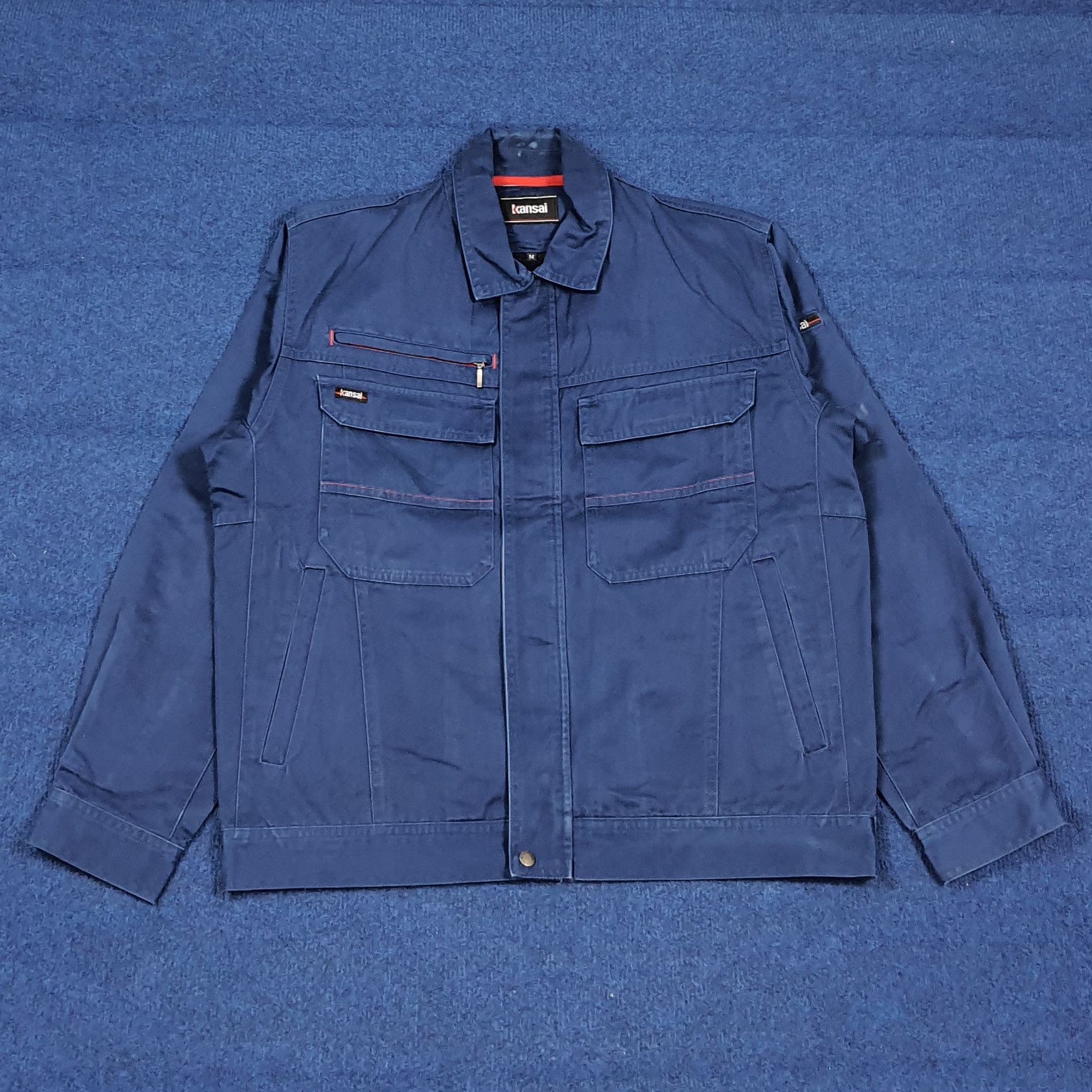 Japanese Brand Vintage Kansai x Number Nine Custom Logo Workwear C279N13 Size US M / EU 48-50 / 2 - 3 Thumbnail
