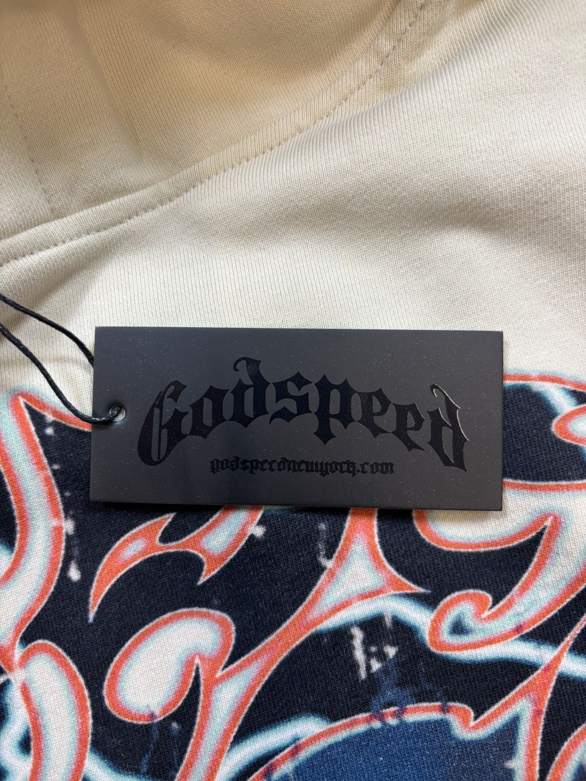 Godspeed Pitstop Hoodie, Bone