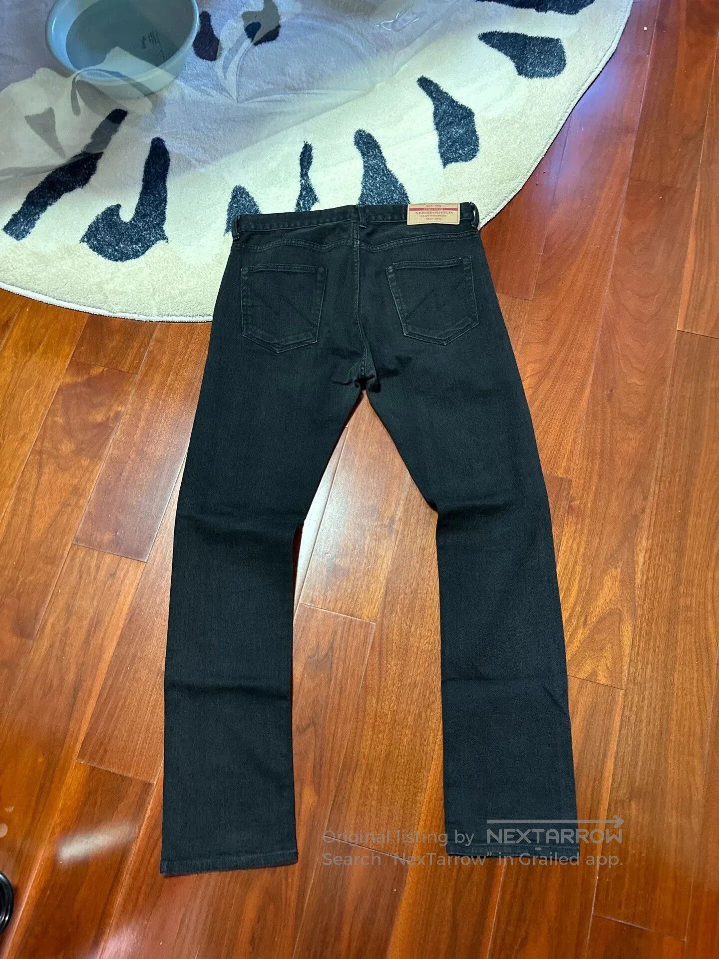 Neighborhood NEIGHBORHOOD 15AW Black Straight Jeans L. Size US 34 / EU 50 - 2 Thumbnail