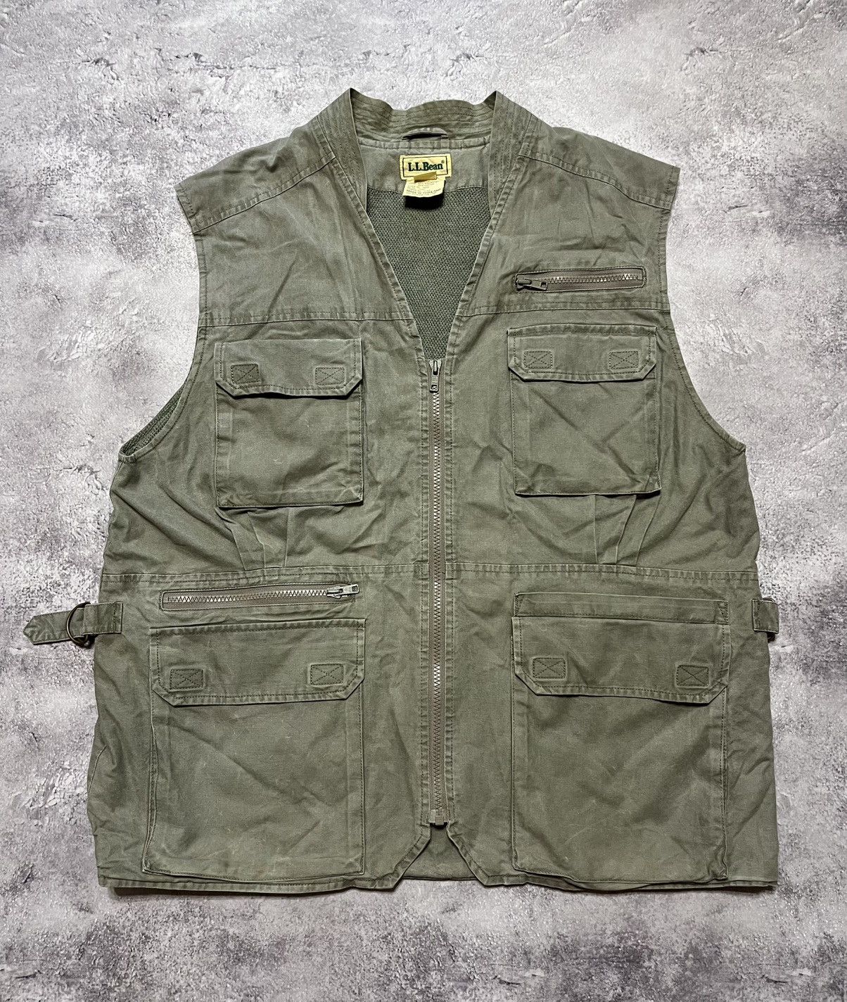 L.L. Bean Vintage 90s LL Bean Fishing Vest Multi Pocket Gorpcore Size US L / EU 52-54 / 3 - 1 Thumbnail