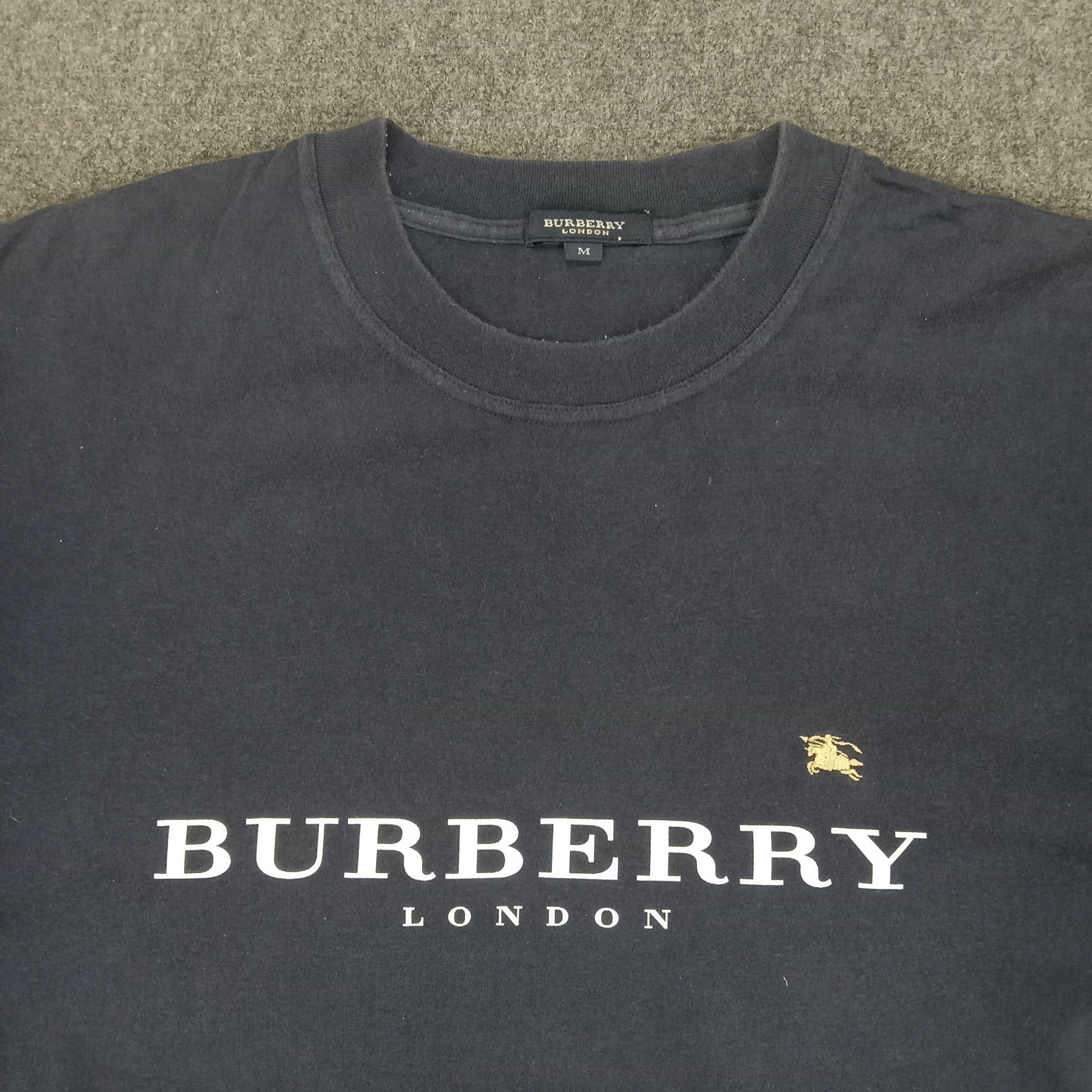 Burberry × Vintage Burberry London Luxury Brand Tshirt Size US L / EU 52-54 / 3 - 2 Thumbnail