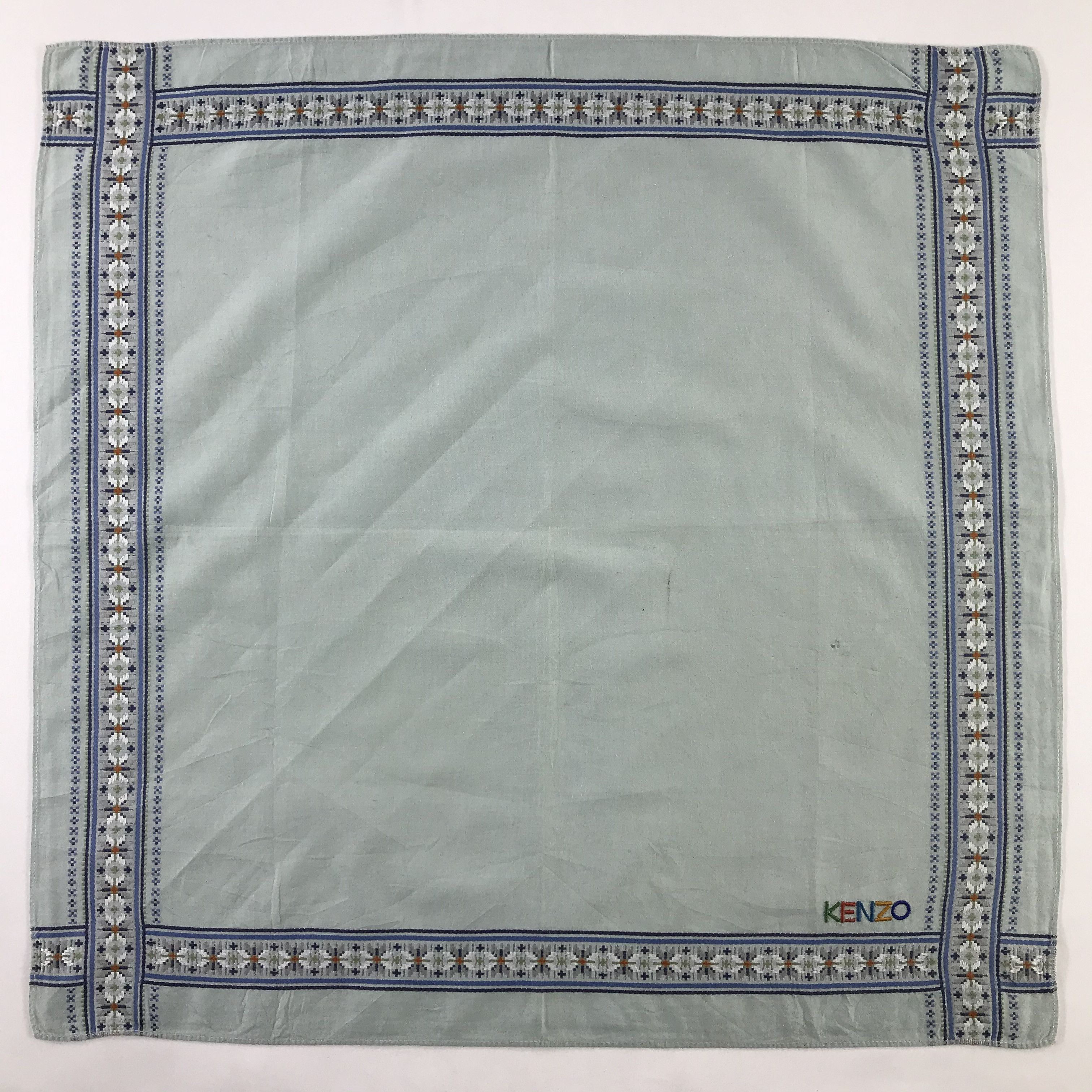 Kenzo × Vintage Kenzo Bandana / Handkerchief / Neckerchief - S417 Size ONE SIZE - 1 Thumbnail