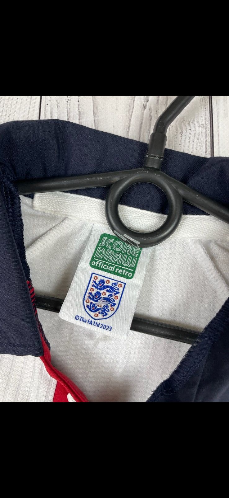 Vintage Vintage England retro soccer jersey size M logo Size US M / EU 48-50 / 2 - 3 Thumbnail