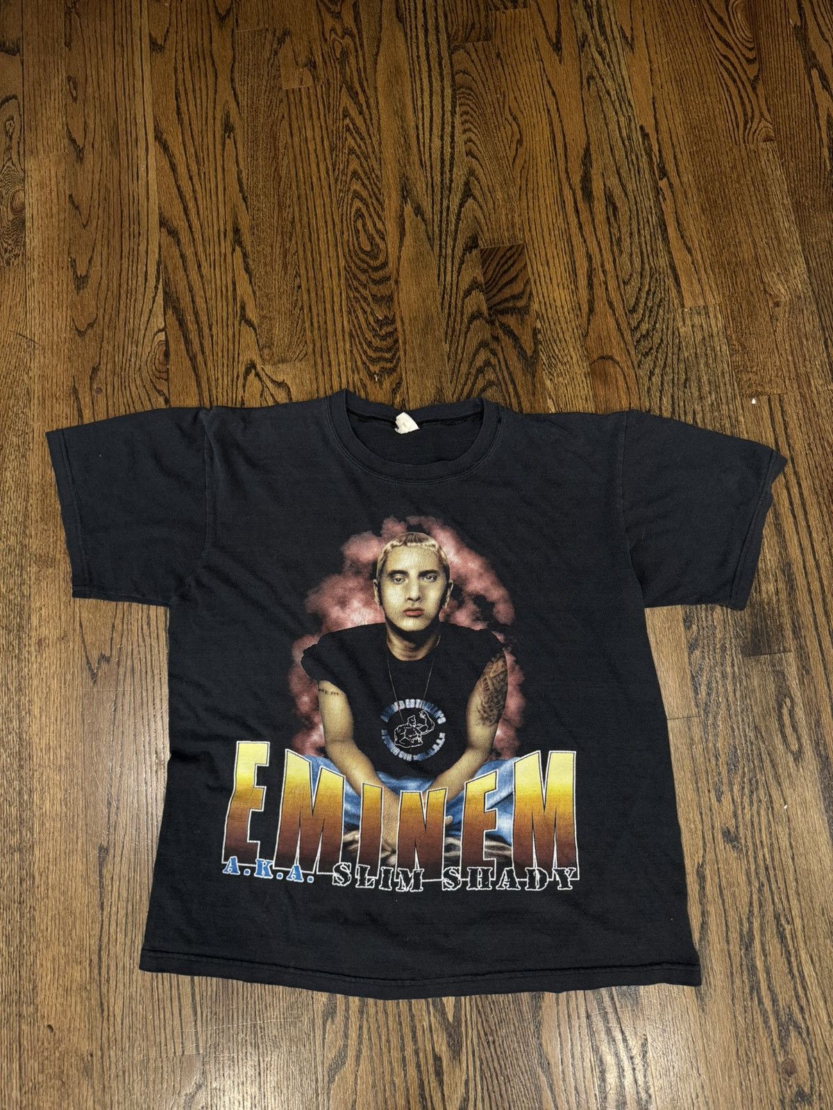 Vintage *RARE* 90s Eminem Marshall Mathers tee Size US L / EU 52-54 / 3 - 1 Thumbnail