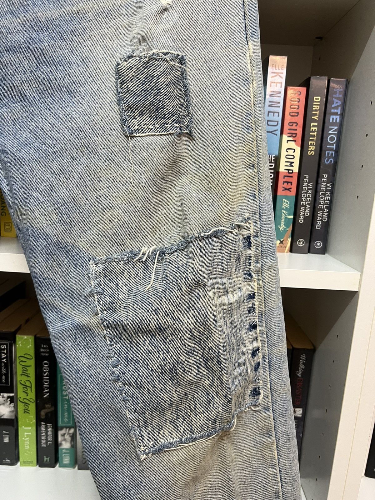 Levi's Levis Orange Tab Distressed Denim Size US 33 - 5 Thumbnail