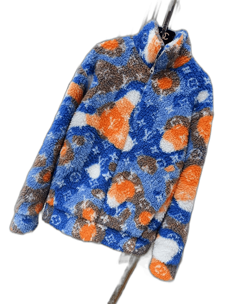 Louis Vuitton Louis Vuitton Camo Logo Teddy Coat- Size XS / US 0-2 / IT 36-38 - 1 Thumbnail