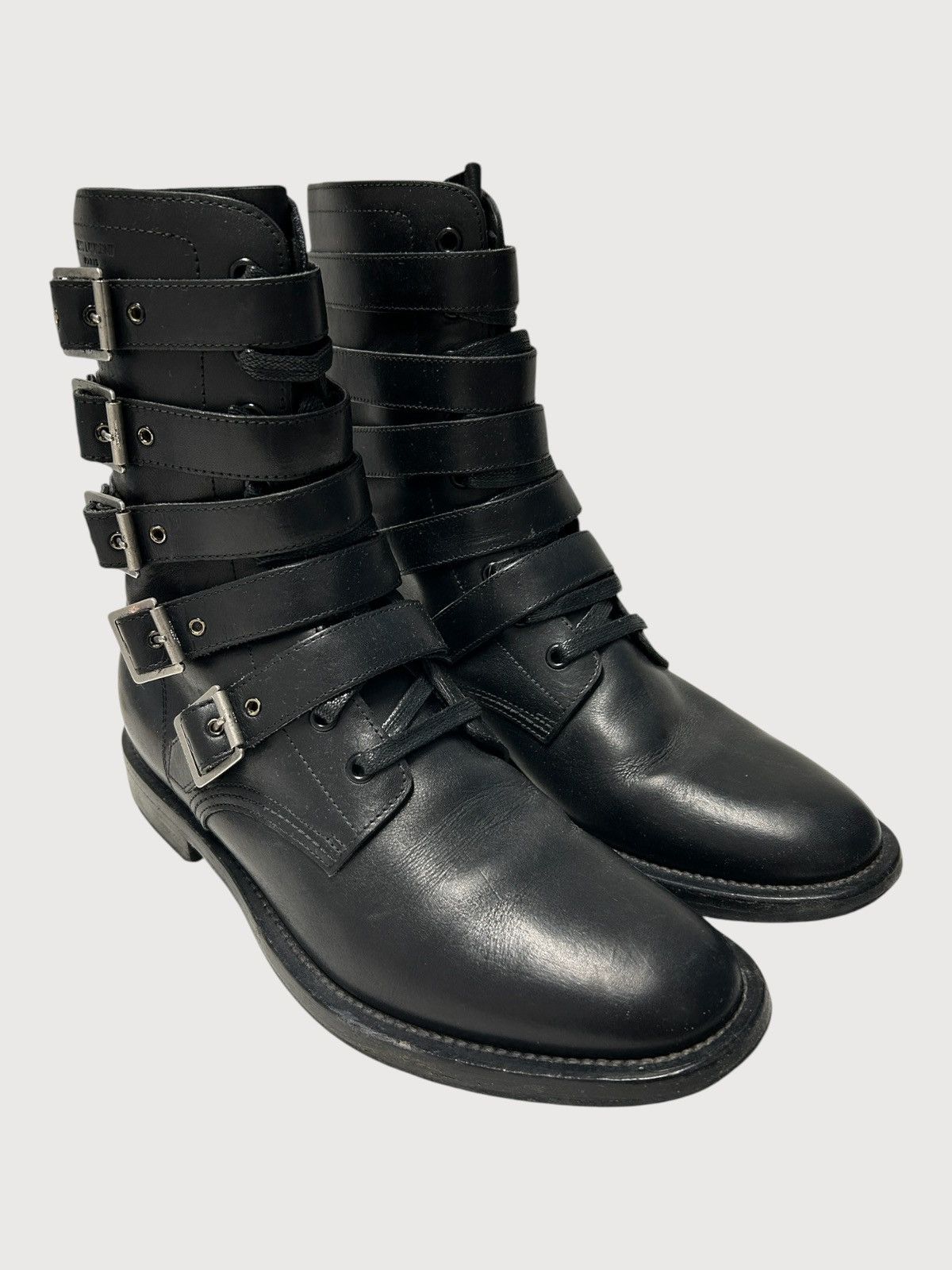 Saint Laurent Paris FW2013 Bondage Ranger Boot Size US 8 / EU 41 - 1 Thumbnail