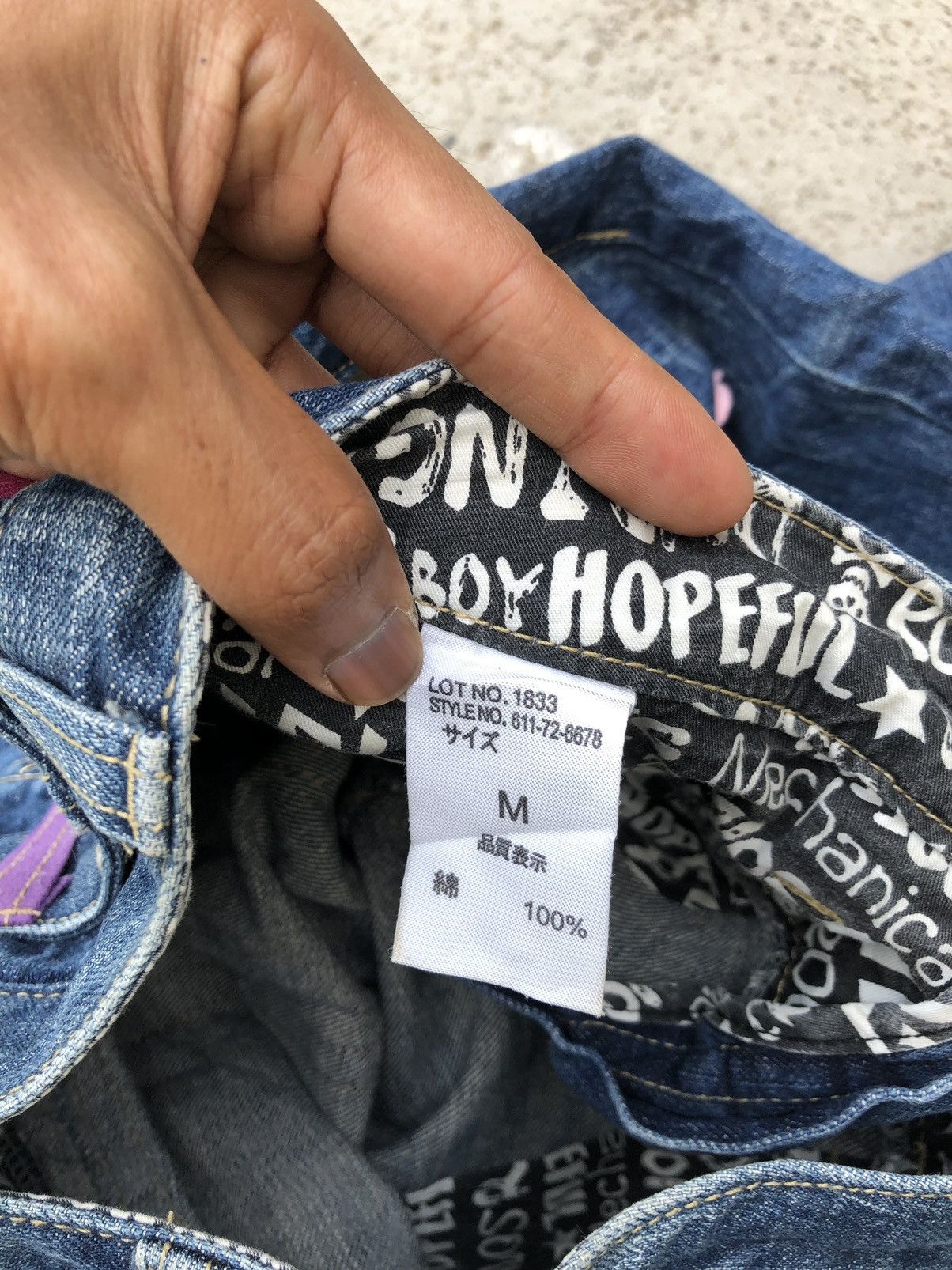 Japanese Brand COLZA DOUBLE WAIST DENIM Size US 30 / EU 46 - 2 Thumbnail