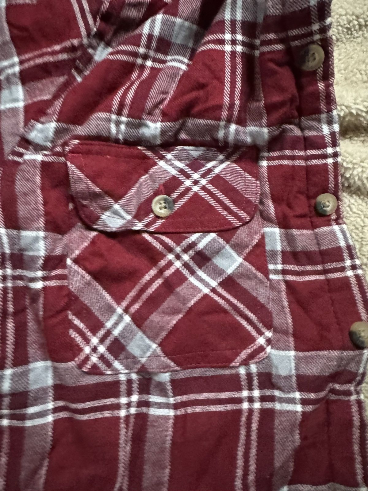 Wrangler Wrangler Authentic Fur Lined Flannel Size US L / EU 52-54 / 3 - 4 Thumbnail