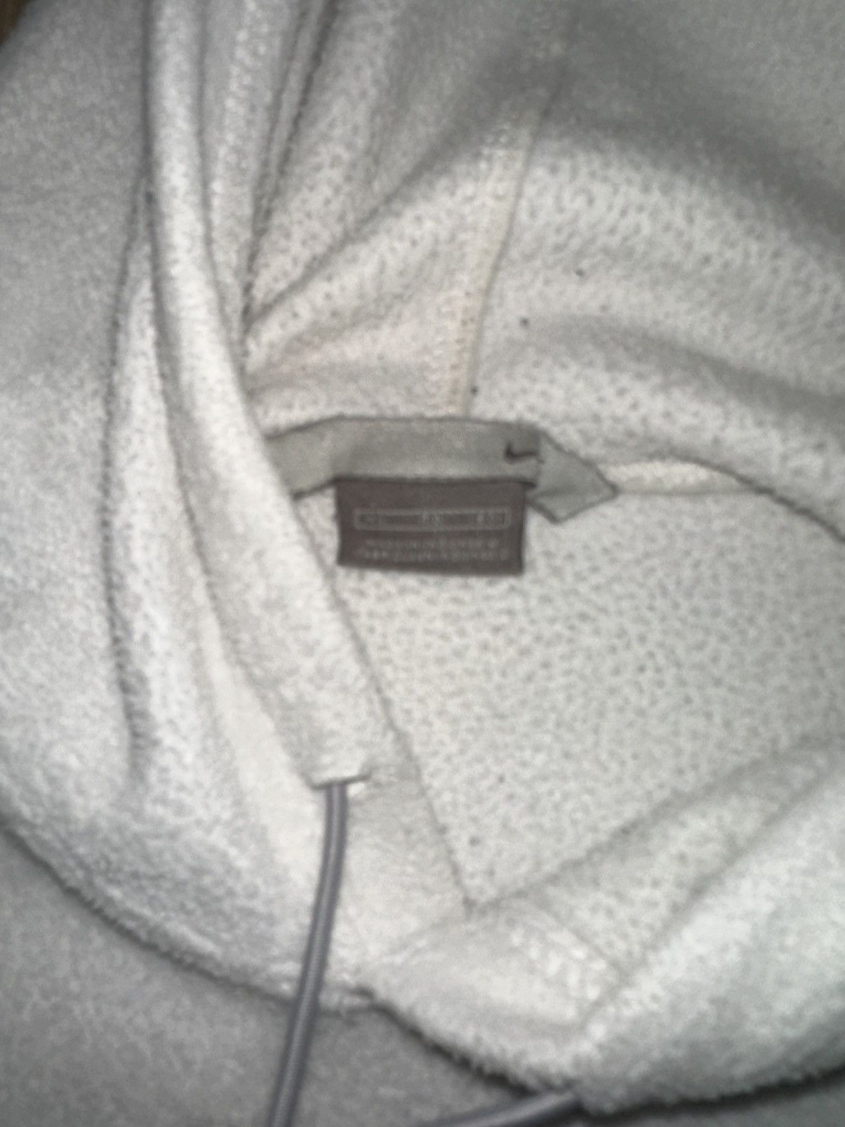 Nike × Vintage Vintage Y2K Nike Fleece Hoodie Sweatshirt Size US XL / EU 56 / 4 - 4 Thumbnail