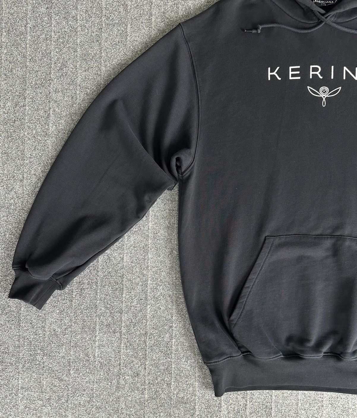 Balenciaga Balenciaga - Demna Gvasalia F/W17 Kering Logo - Hoodie Black Size US XS / EU 42 / 0 - 6 Thumbnail