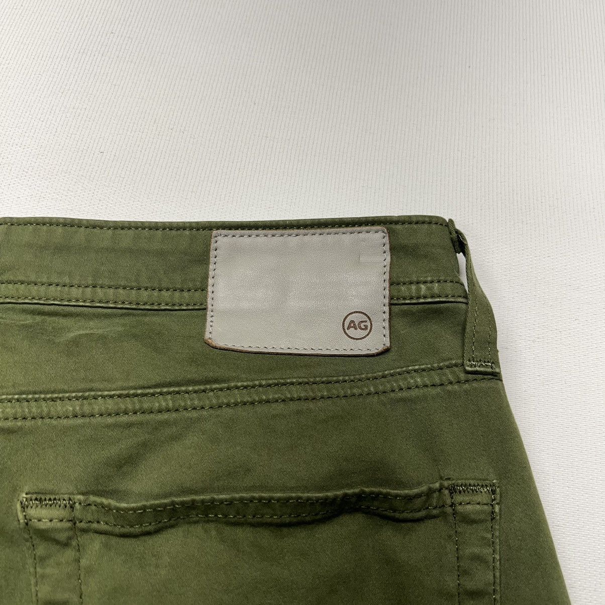 AG Adriano Goldschmied AG Adriano Goldschmied Pants Green The Graduate Tailored Leg Size US 33 - 14 Thumbnail