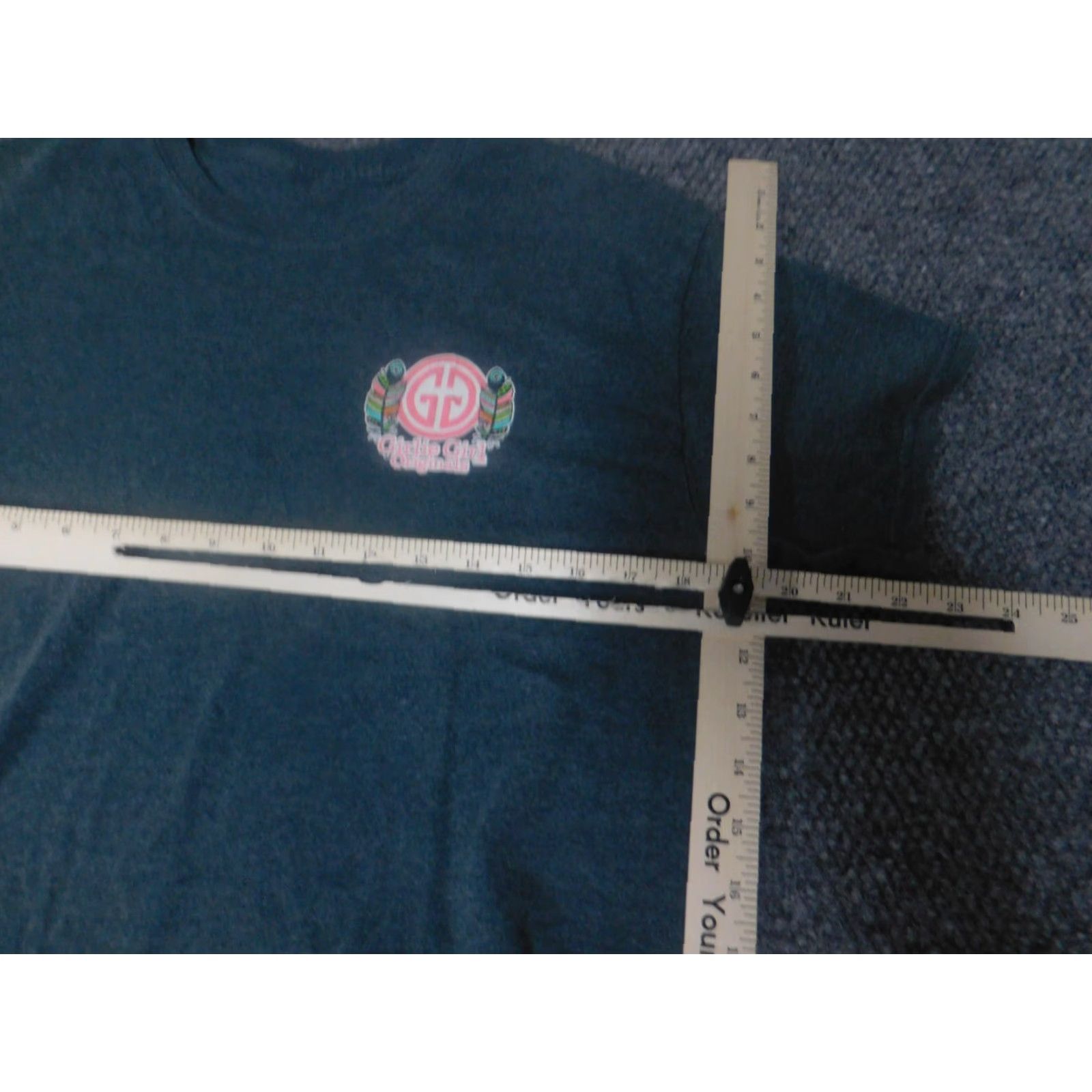 Vintage Psalm Womens shirt L Blue Pullover Knit Short Sleeve Raglan Pocket Cotton Modern Regular Basic Shirts Mens? Size L / US 10 / IT 46 - 6 Thumbnail