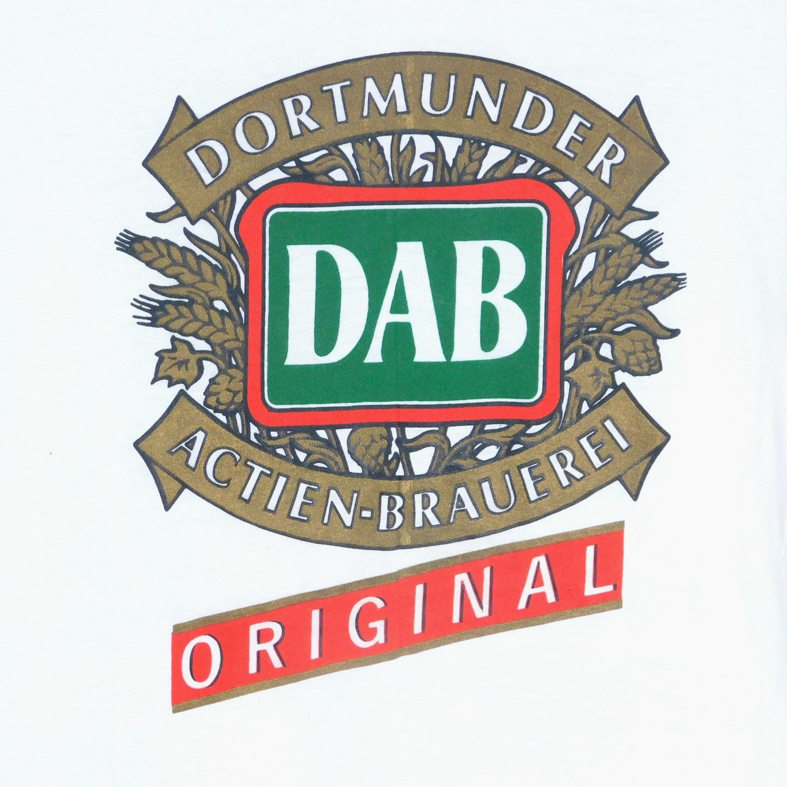 Fruit Of The Loom 80s Dortmunder Actien Brauerei German Brewery T Shirt Size L Size US L / EU 52-54 / 3 - 4 Thumbnail