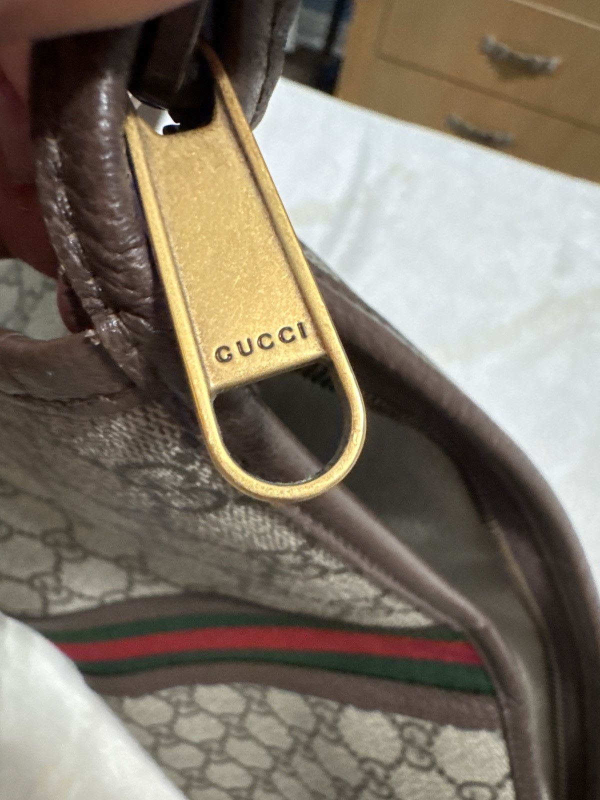 Gucci GUCCI Ophidia Medium Pouch 598234 CLUTCH BAG Size ONE SIZE - 7 Thumbnail