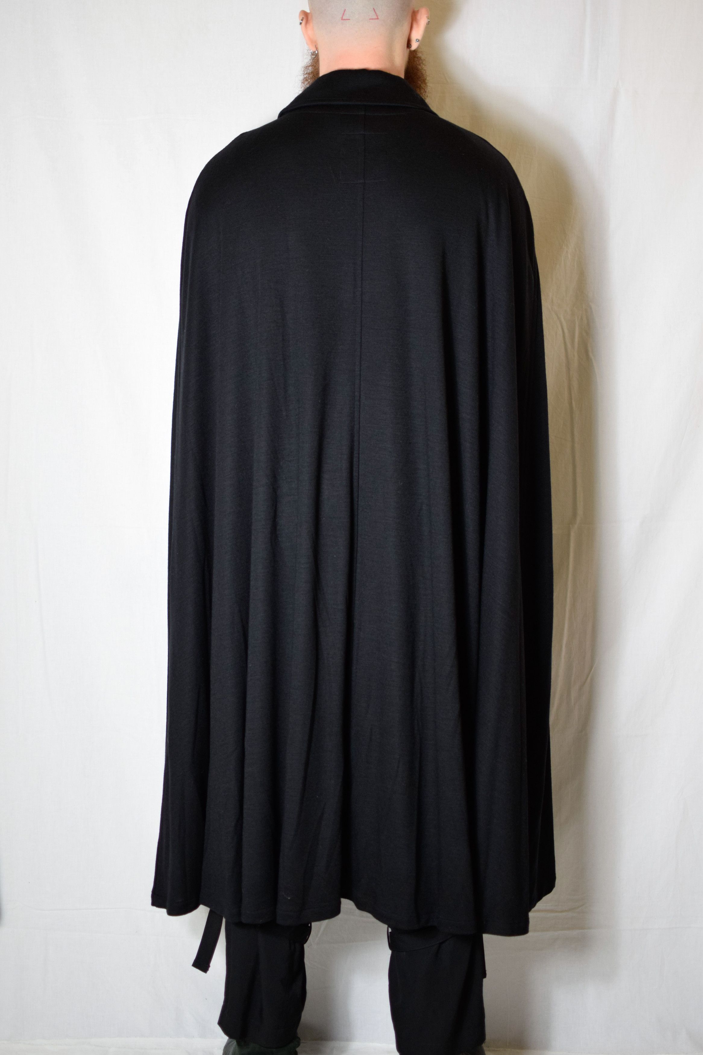 Yohji Yamamoto YYPH AW21 Wool Cape Coat - HX-C05-102 Size US L / EU 52-54 / 3 - 9 Thumbnail