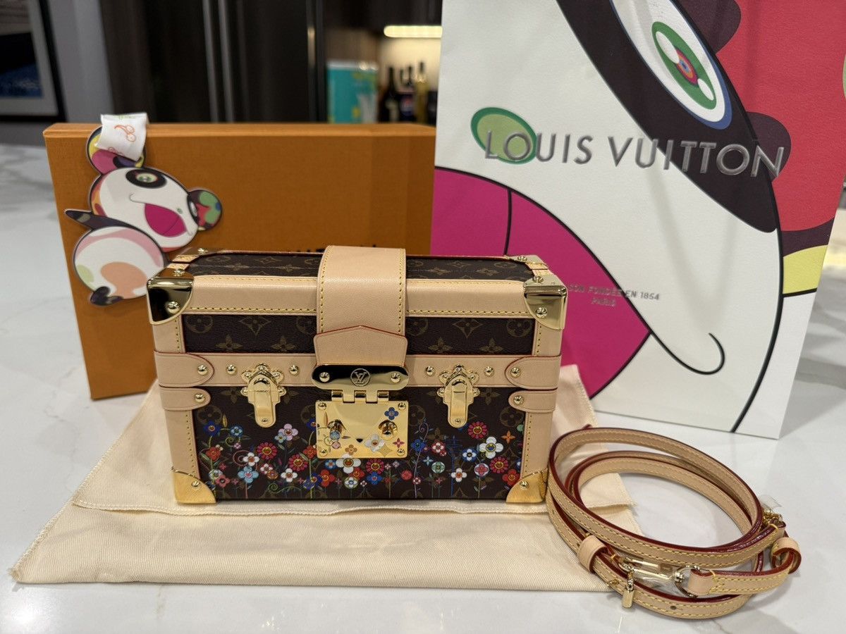 Louis Vuitton Louis Vuitton x Takashi Murakami Collection l Petite Malle Size ONE SIZE - 10 Thumbnail