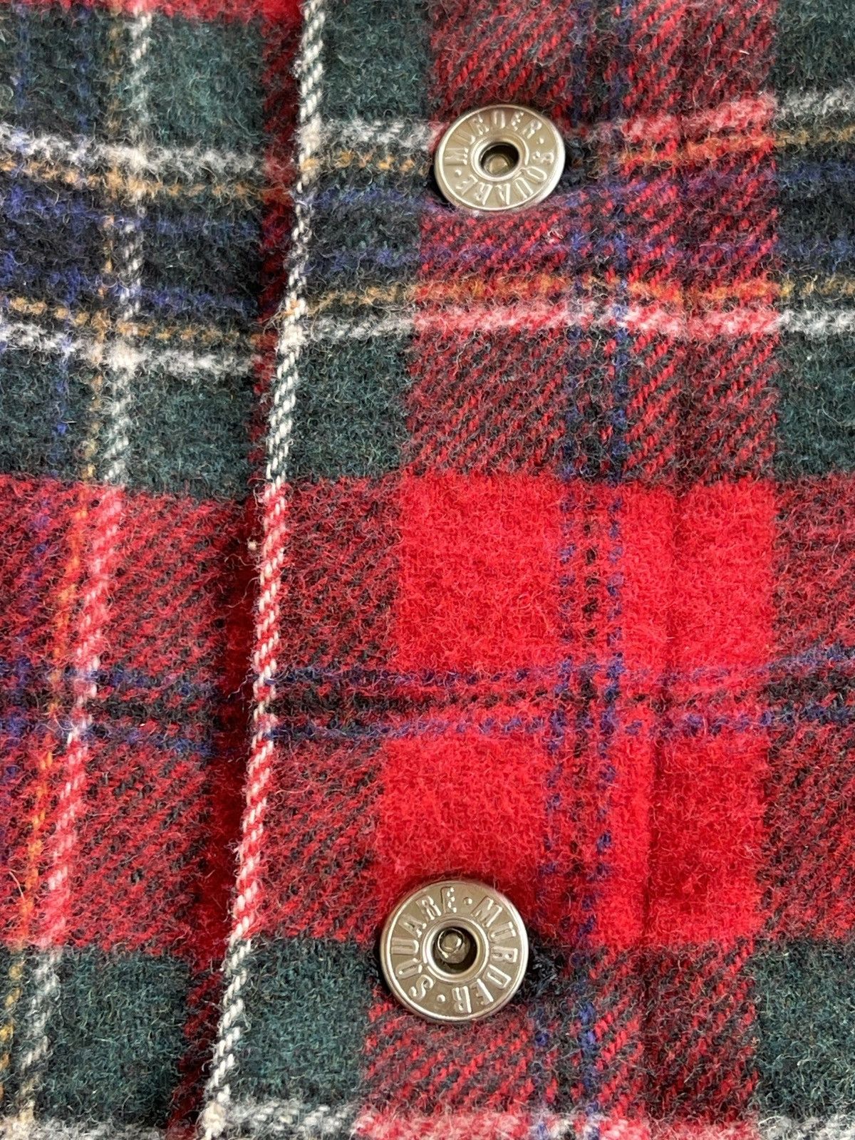 Japanese Brand Japanese Square Wool Tartan Jacket Size US M / EU 48-50 / 2 - 12 Thumbnail