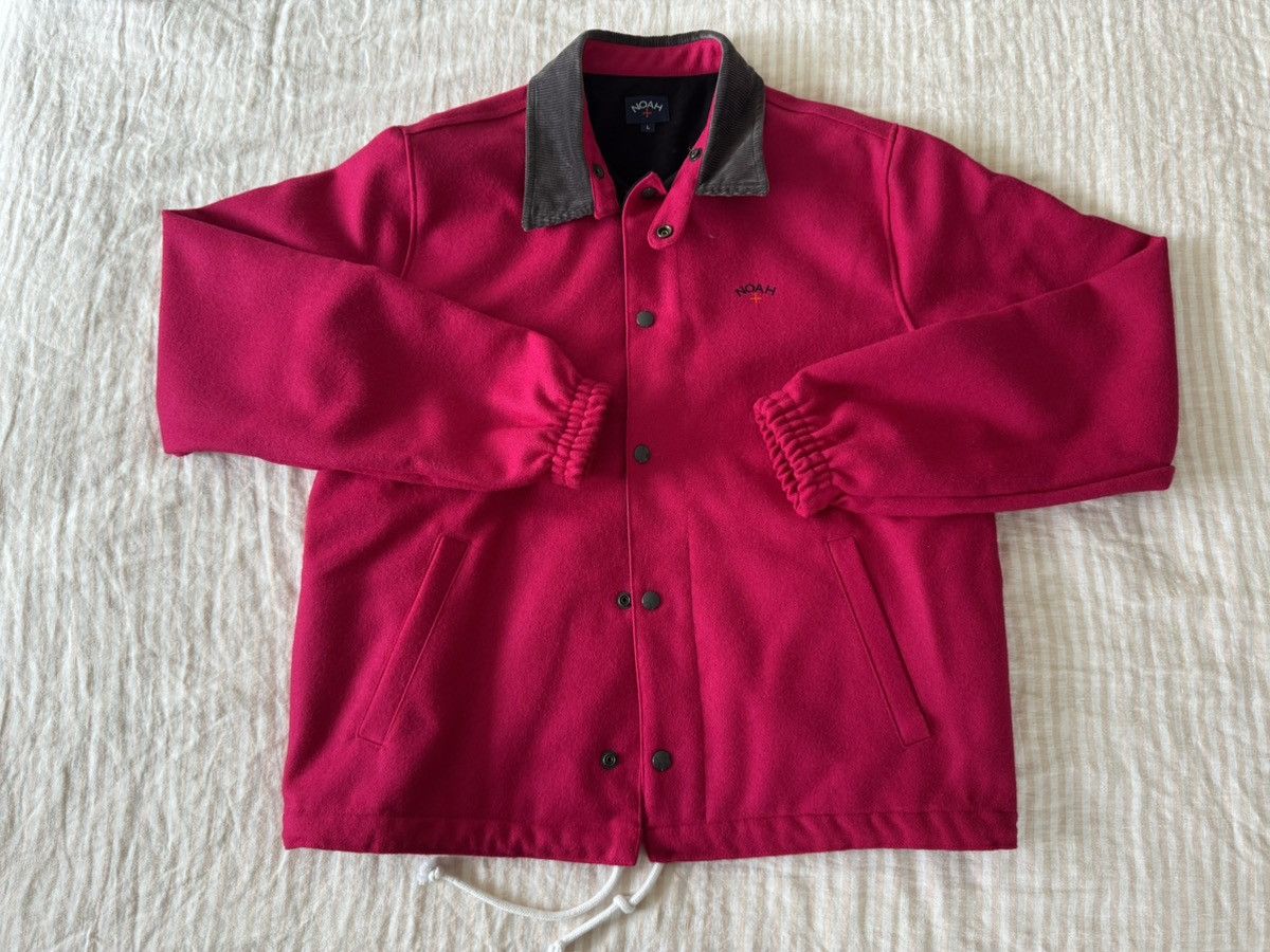 Noah Noah NYC Campus Wool Jacket Raspberry FW23 Size L Size US L / EU 52-54 / 3 - 10 Thumbnail