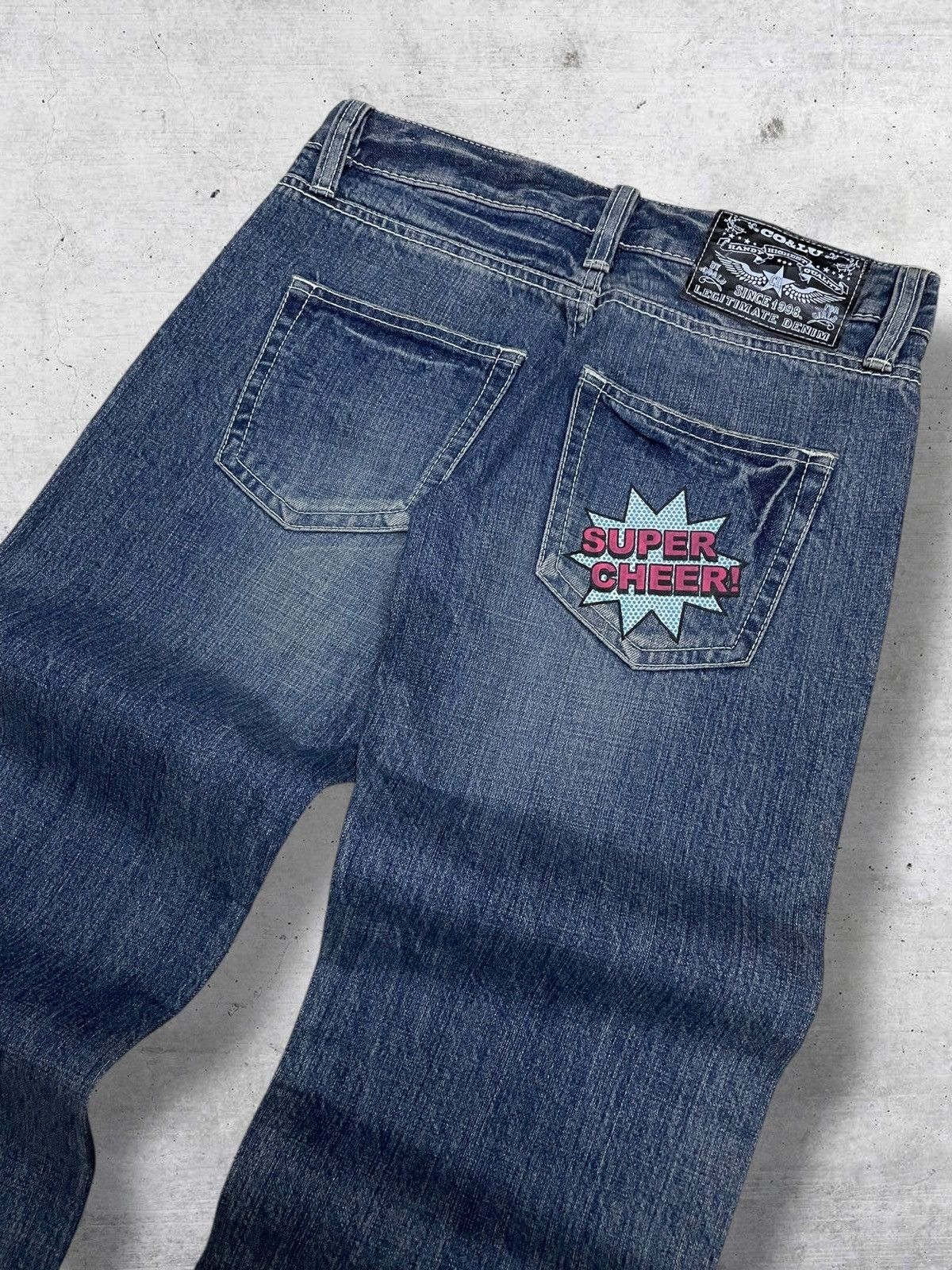 Hysteric Glamour VINTAGE CO & LU RARE JAPAN DESIGNER SPECIAL EDITION DENIM Size US 29 - 13 Thumbnail
