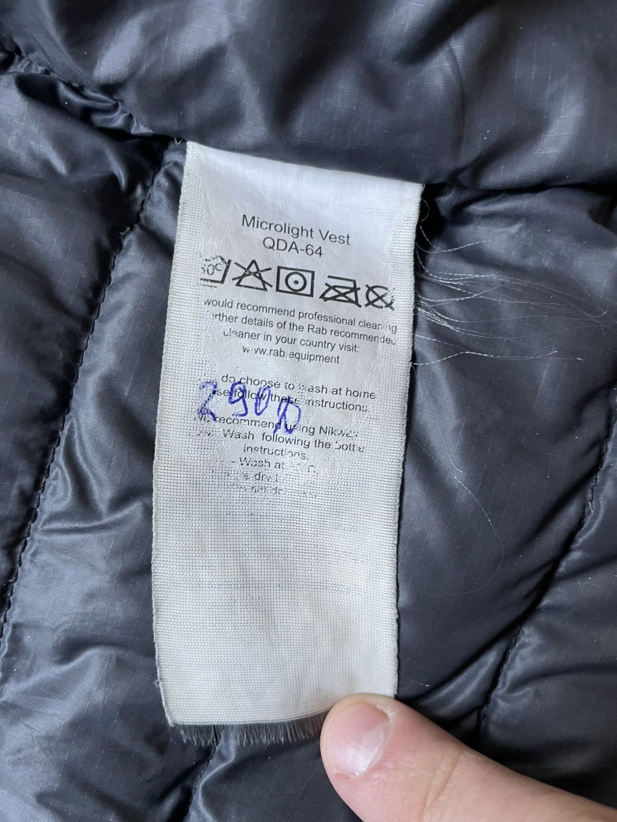 Other Rab Mens Microlight Down Black Puffer Vest Bodywarmer Pertex Size US L / EU 52-54 / 3 - 14 Thumbnail