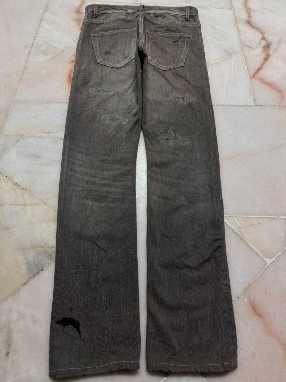 Tornado Mart 💥Sick💥Undercover Style Distressed By Japanese Sashiko Boro Size US 28 / EU 44 - 11 Thumbnail