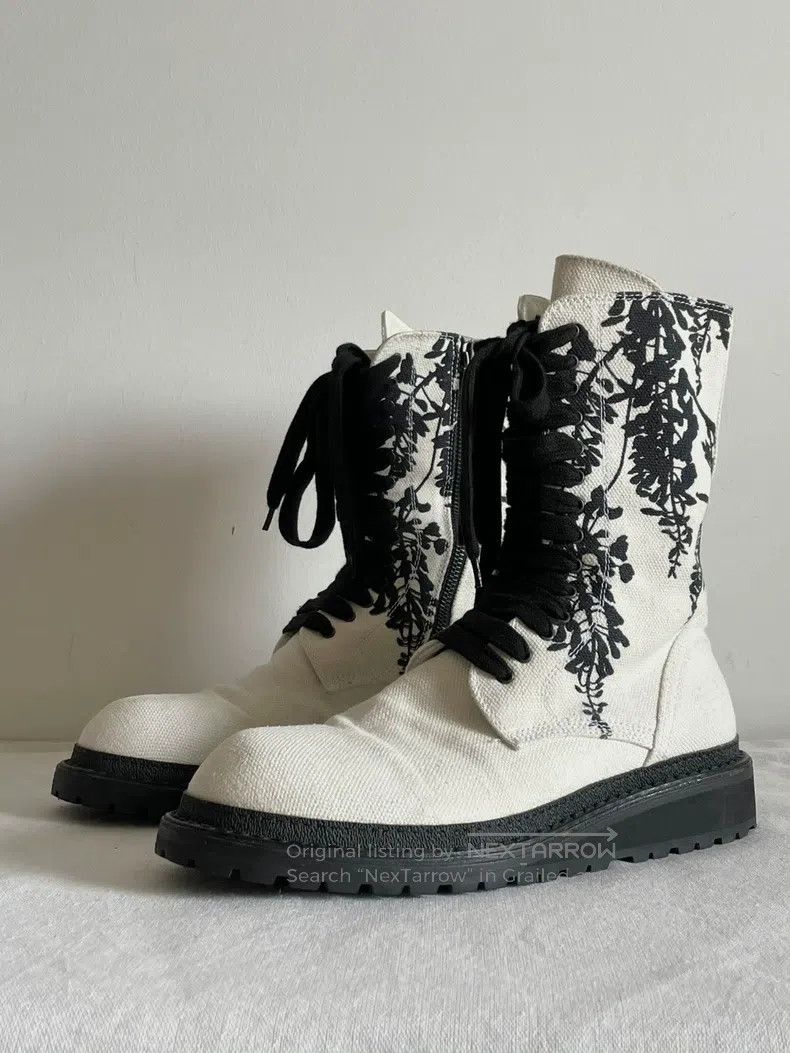 Ann Demeulemeester Ann Demeulemeester 39 14ss Floral Boots Size US 8.5 / IT 38.5 - 1 Thumbnail