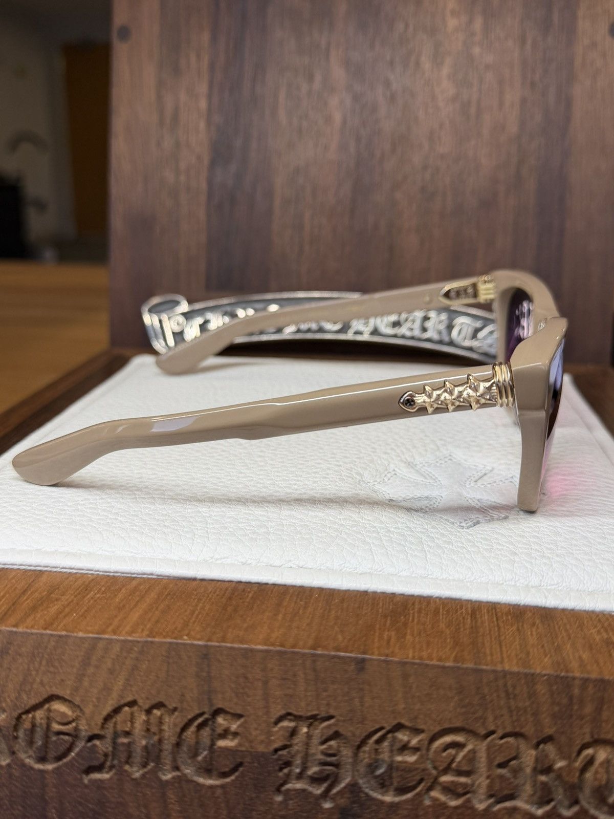 Chrome Hearts Chrome Hearts Clitterati Sunglasses Size ONE SIZE - 8 Thumbnail