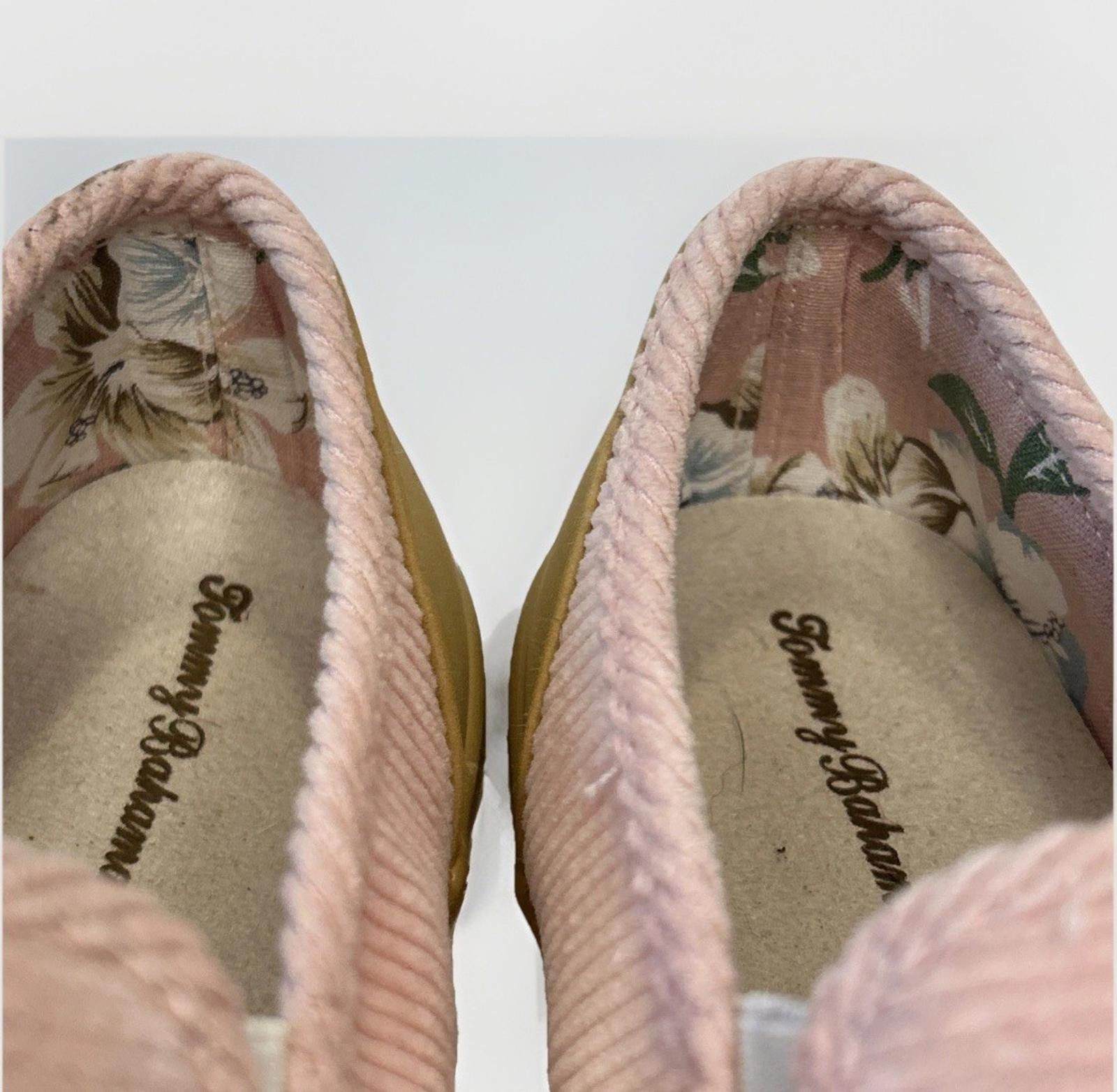 Tommy Bahama Tommy Bahama Corduroy Pink Soft Slip-On Sneaker Size 8.5 Size US 8.5 / IT 38.5 - 6 Thumbnail