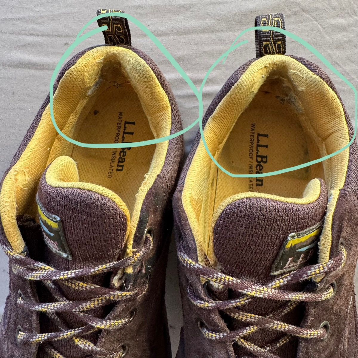 L.L. Bean L.L. Bean Low Lace Up Snow Sneakers Size US 11.5 / EU 44-45 - 5 Thumbnail