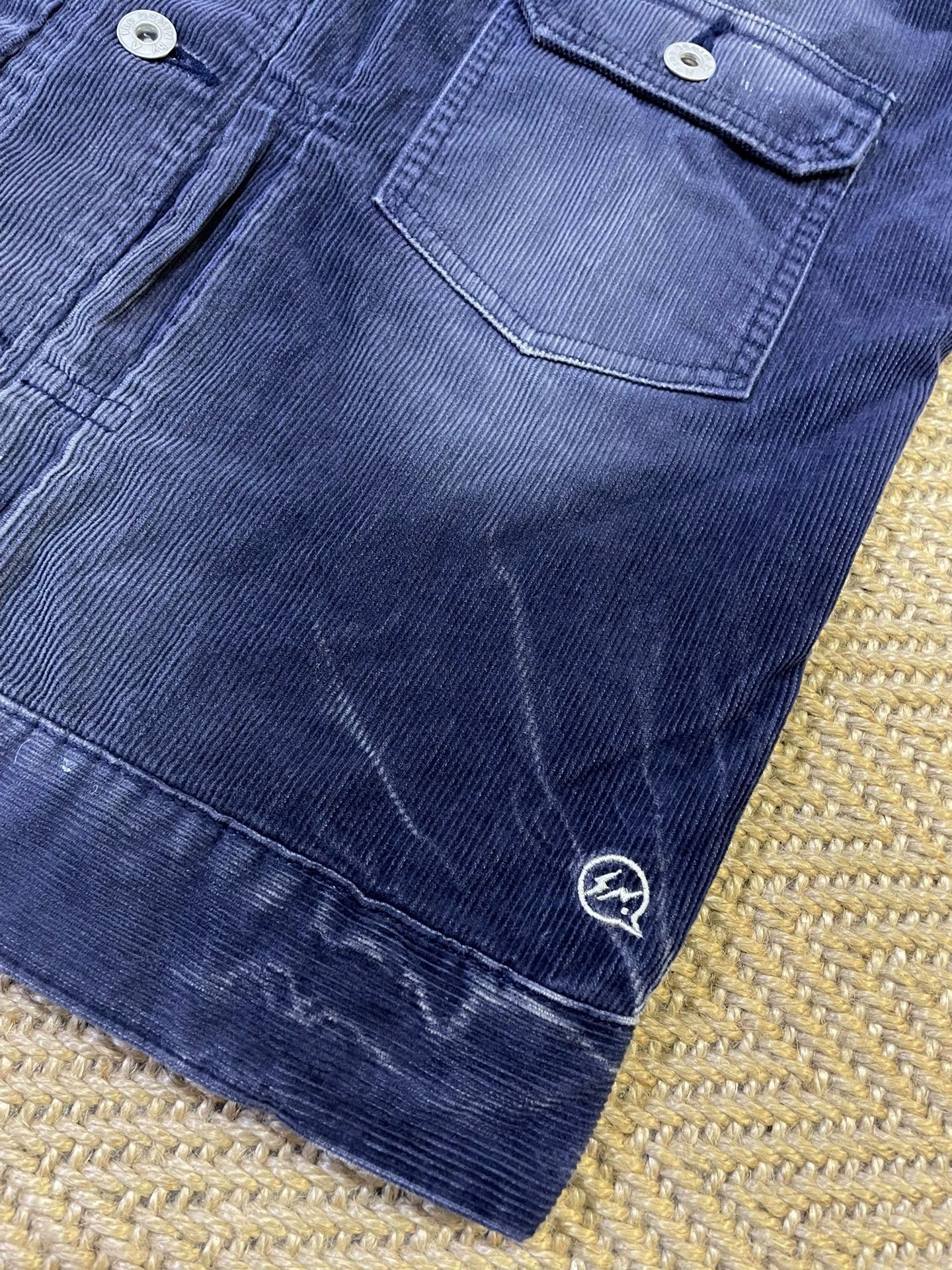 Fragment Design FRAGMENT x VANQUISH Washed Corduroy Jacket M Lightning Blue Size US M / EU 48-50 / 2 - 3 Thumbnail