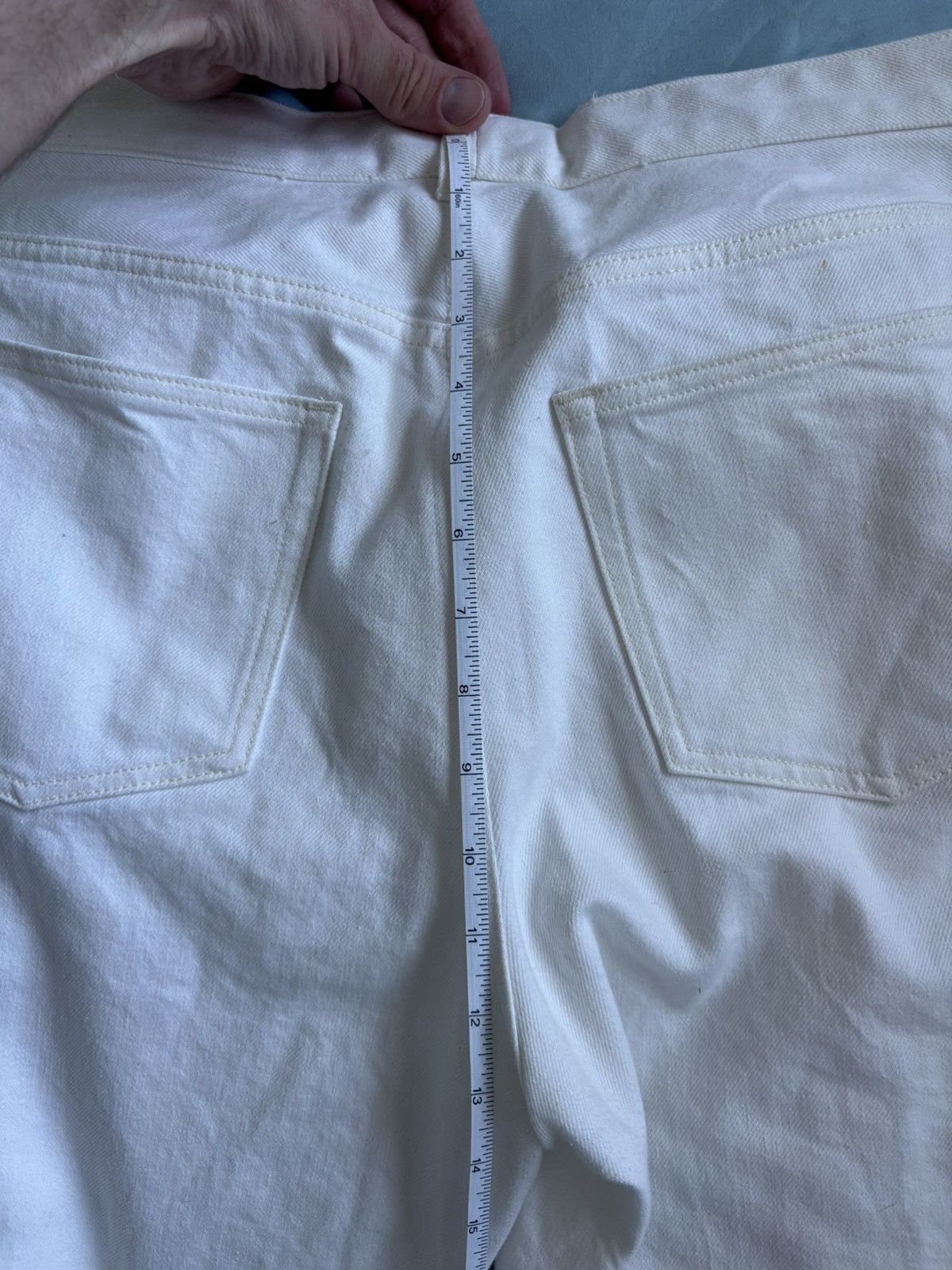 A.P.C. White APC slim jeans worn once Size US 34 / EU 50 - 7 Thumbnail